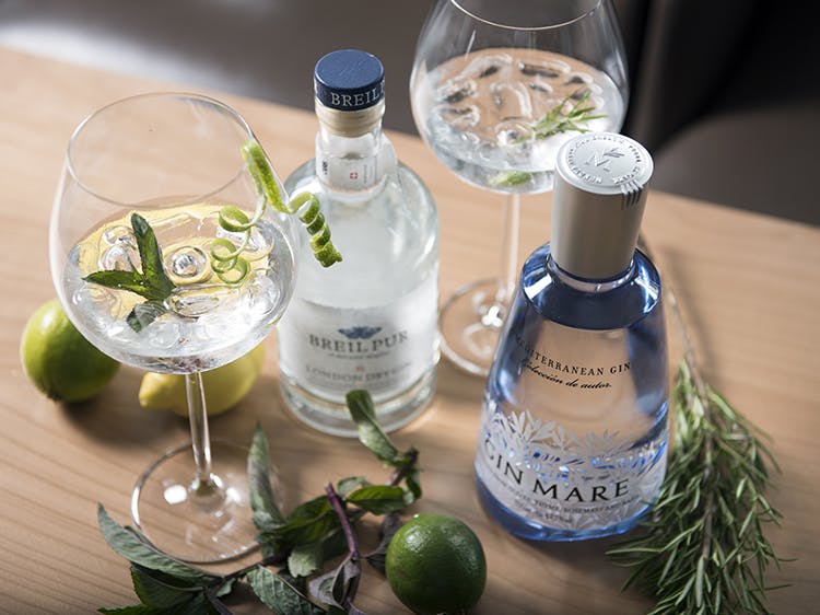 Gin Tasting im Saratz