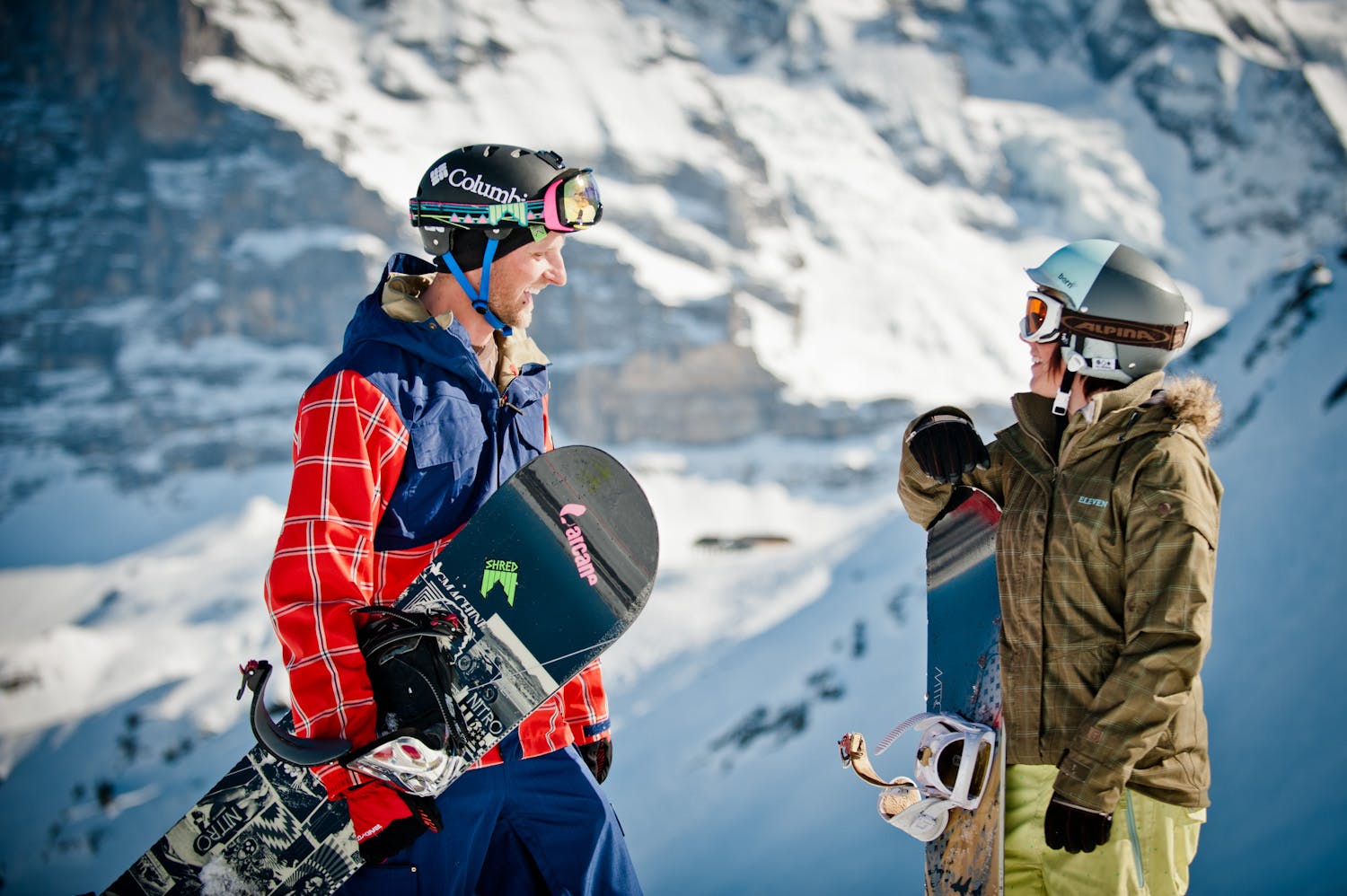 Enjoy the Jungfrau area with your private ski instructor