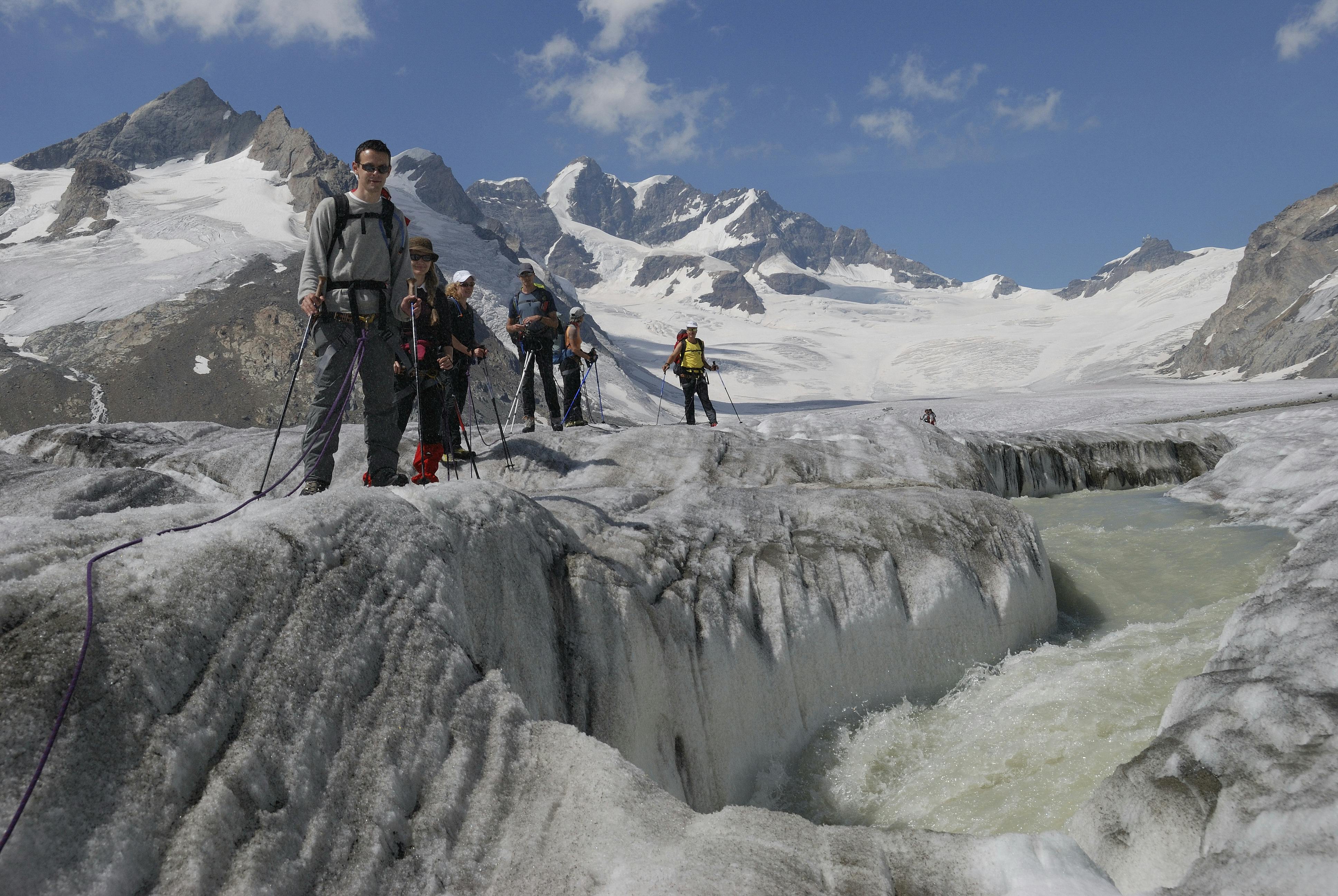 Aletsch glacier hike
