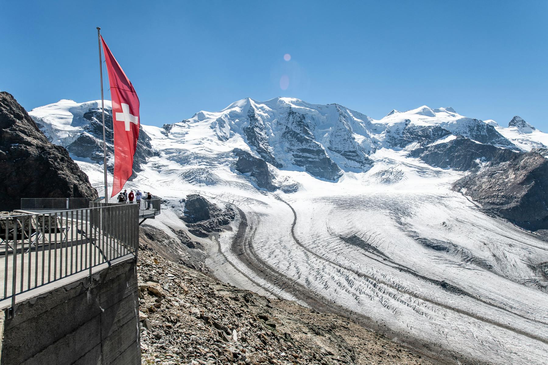 Berg- und Talfahrt Diavolezza