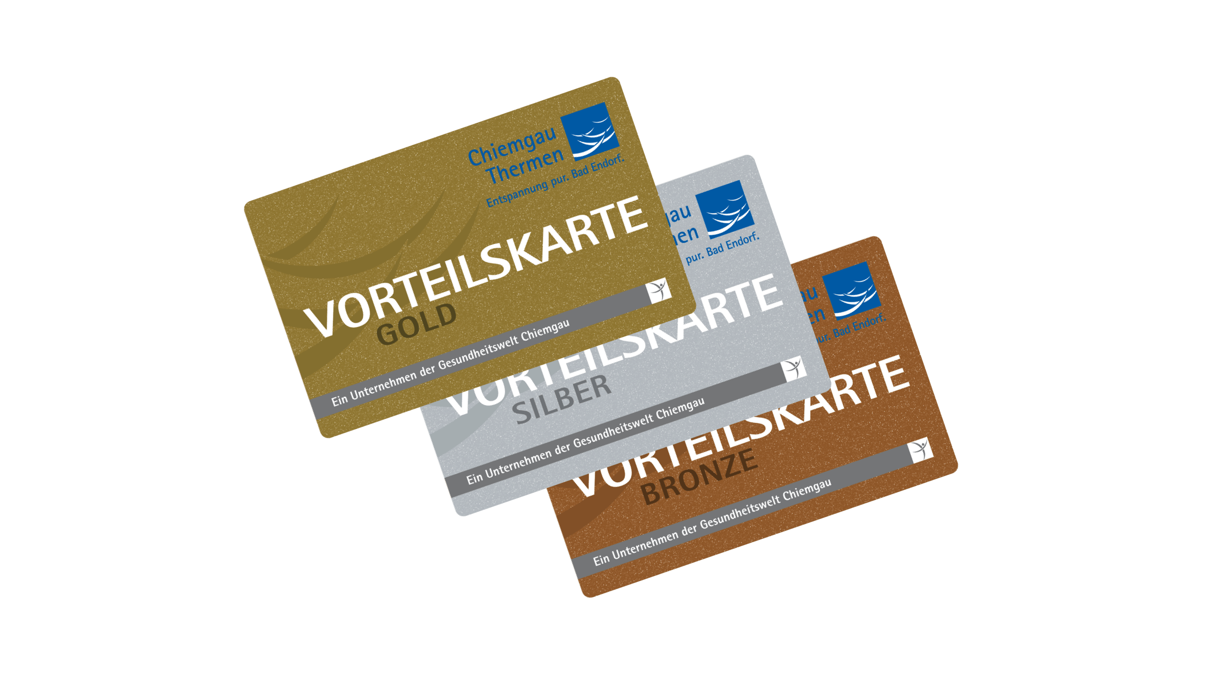 Vorteilskarte Gold, Silber oder Bronze
