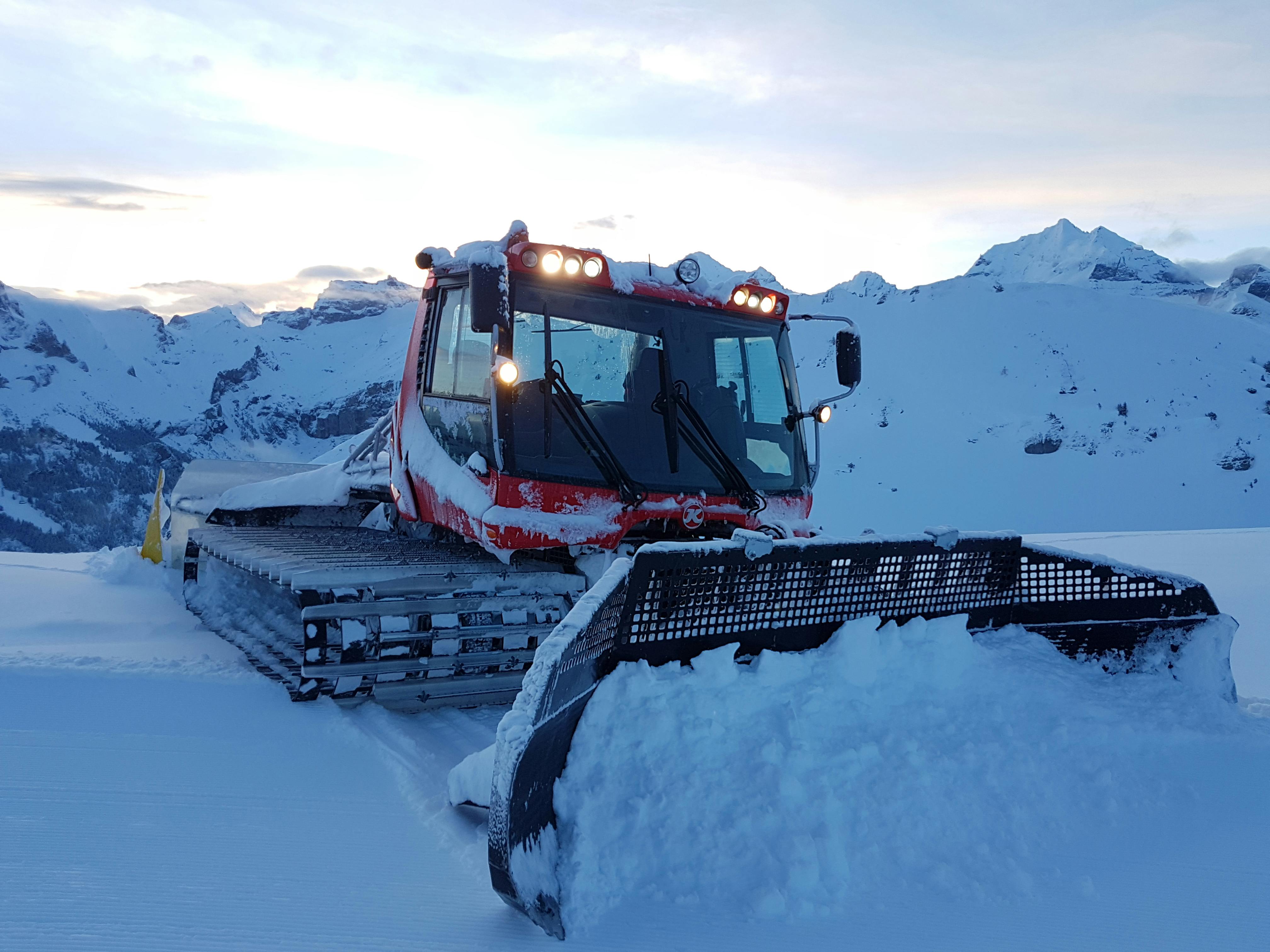 Pistenbully selbst steuern<br>