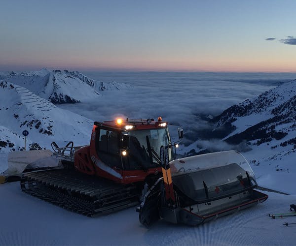 CAT-Skiing zur "First-Line"