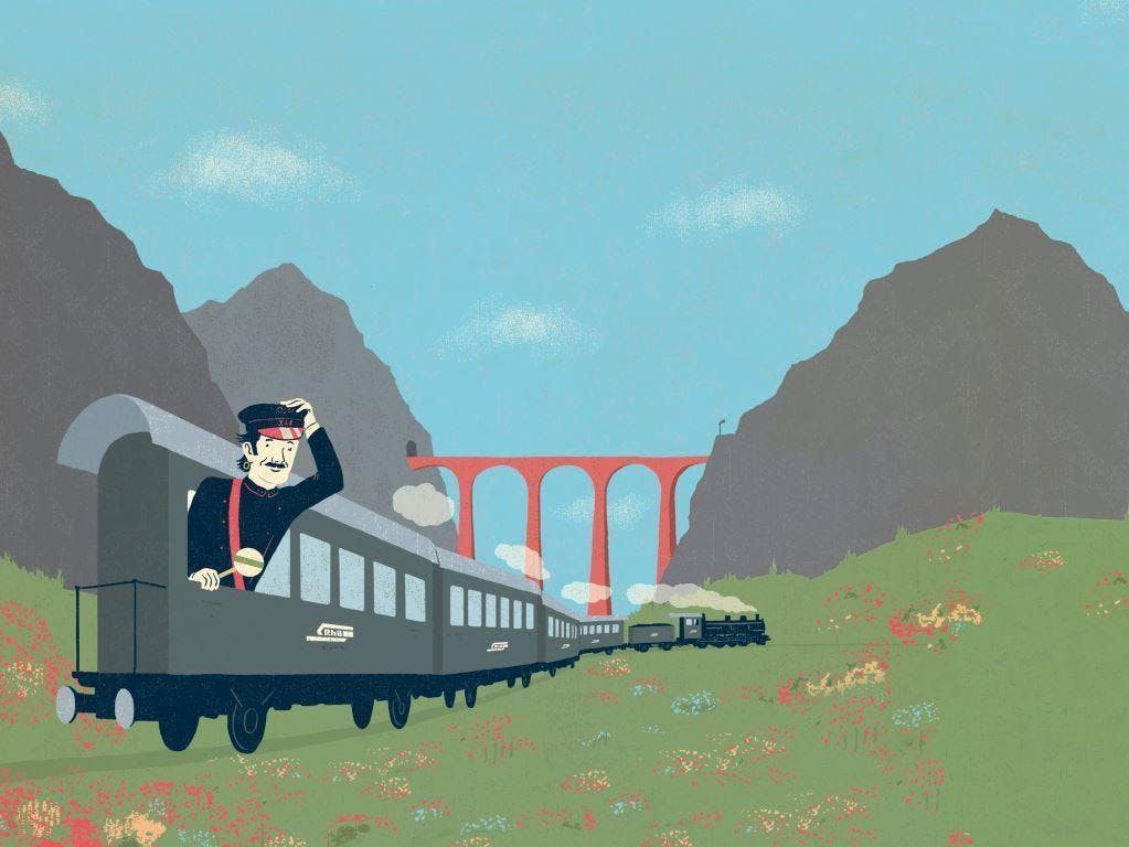 Buono Il Controllore per bambini Clà Ferrovia