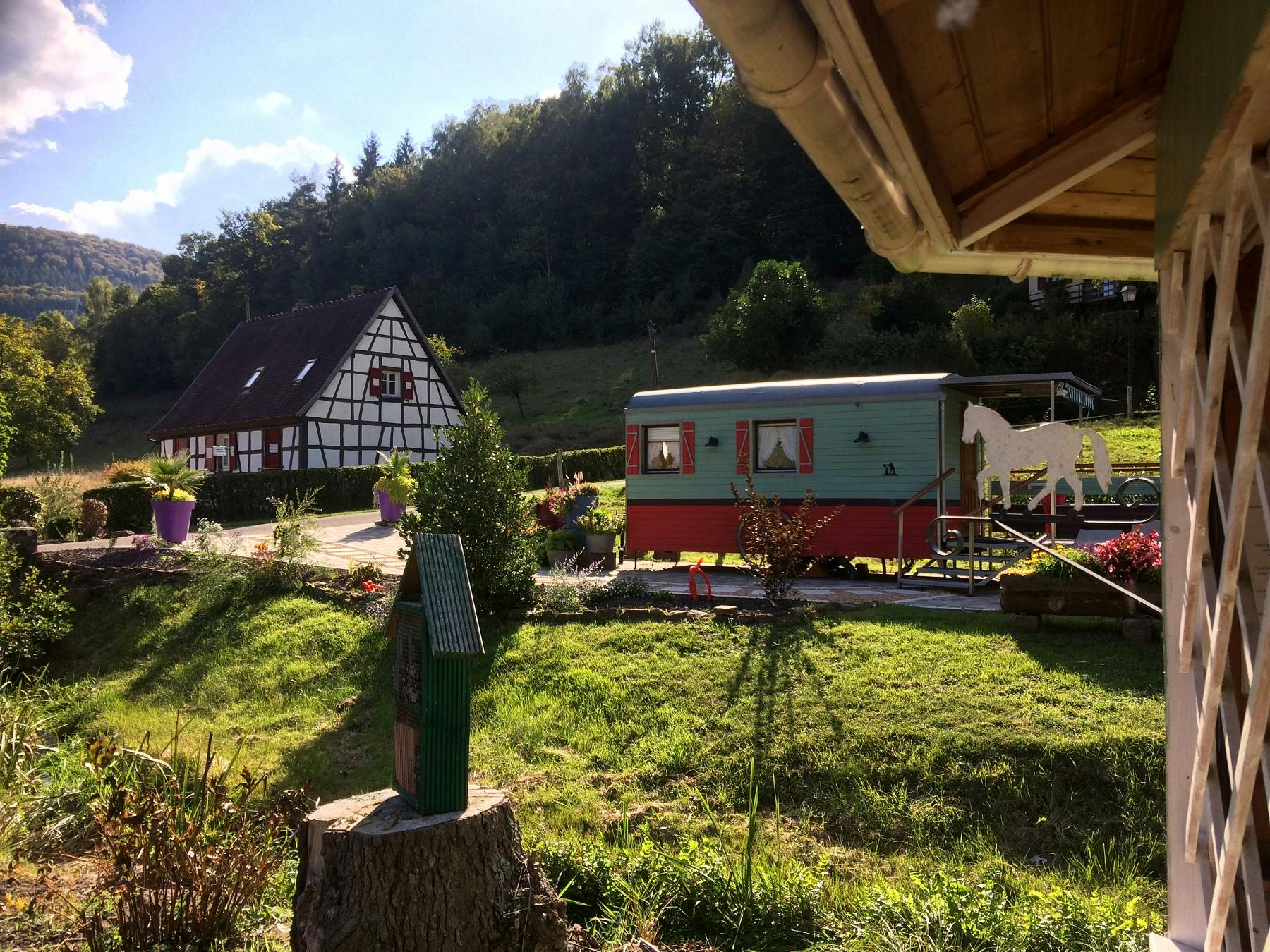 Nuit insolite en Roulotte à Niedersteinbach