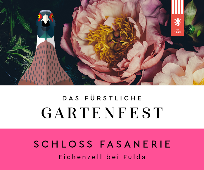 Das Fürstliche Gartenfest & FEINWERK - Schloss Fasanerie