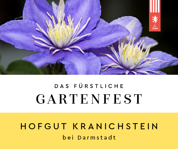 Das Fürstliche Gartenfest - Hofgut Kranichstein