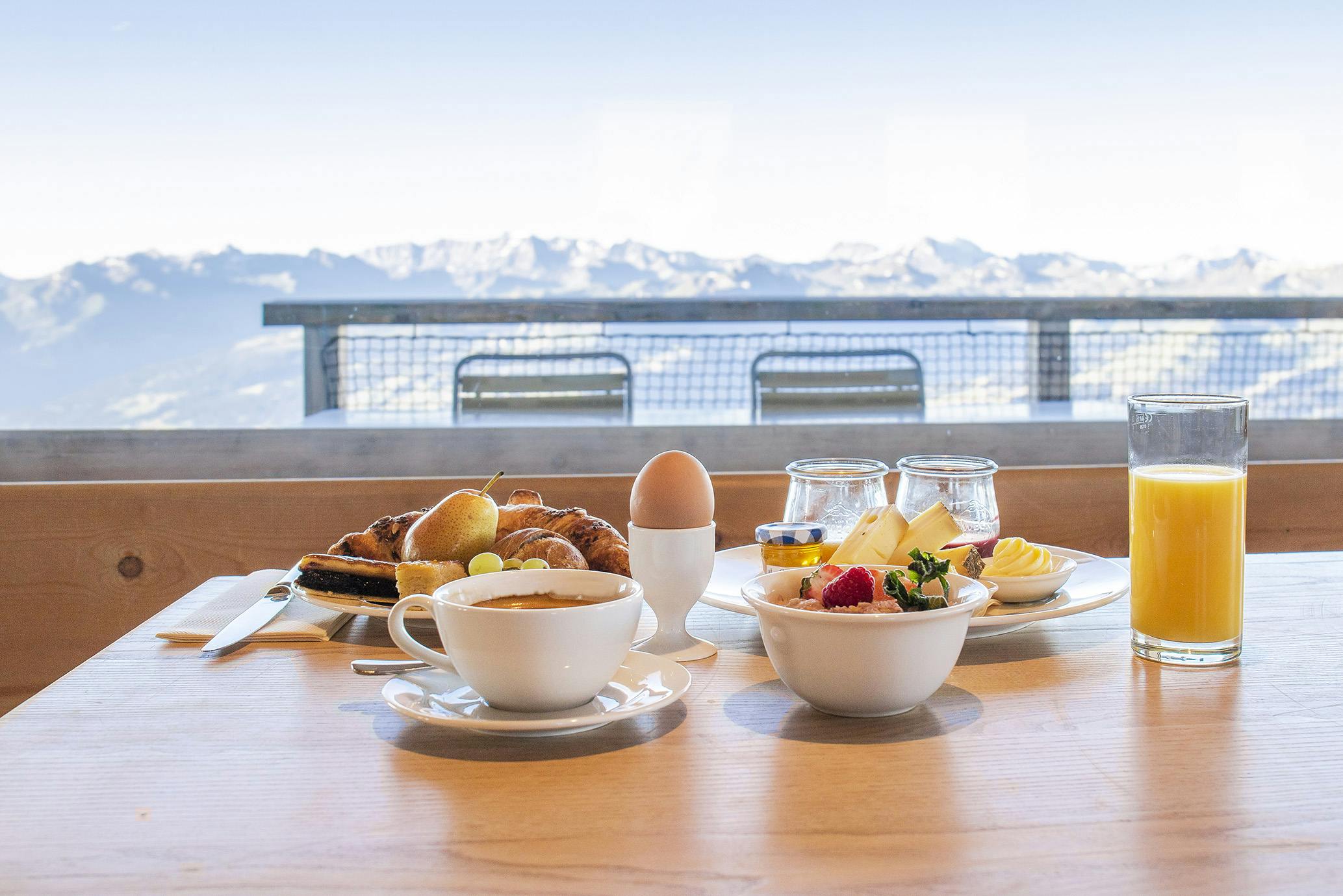 Sunday breakfast on the summit