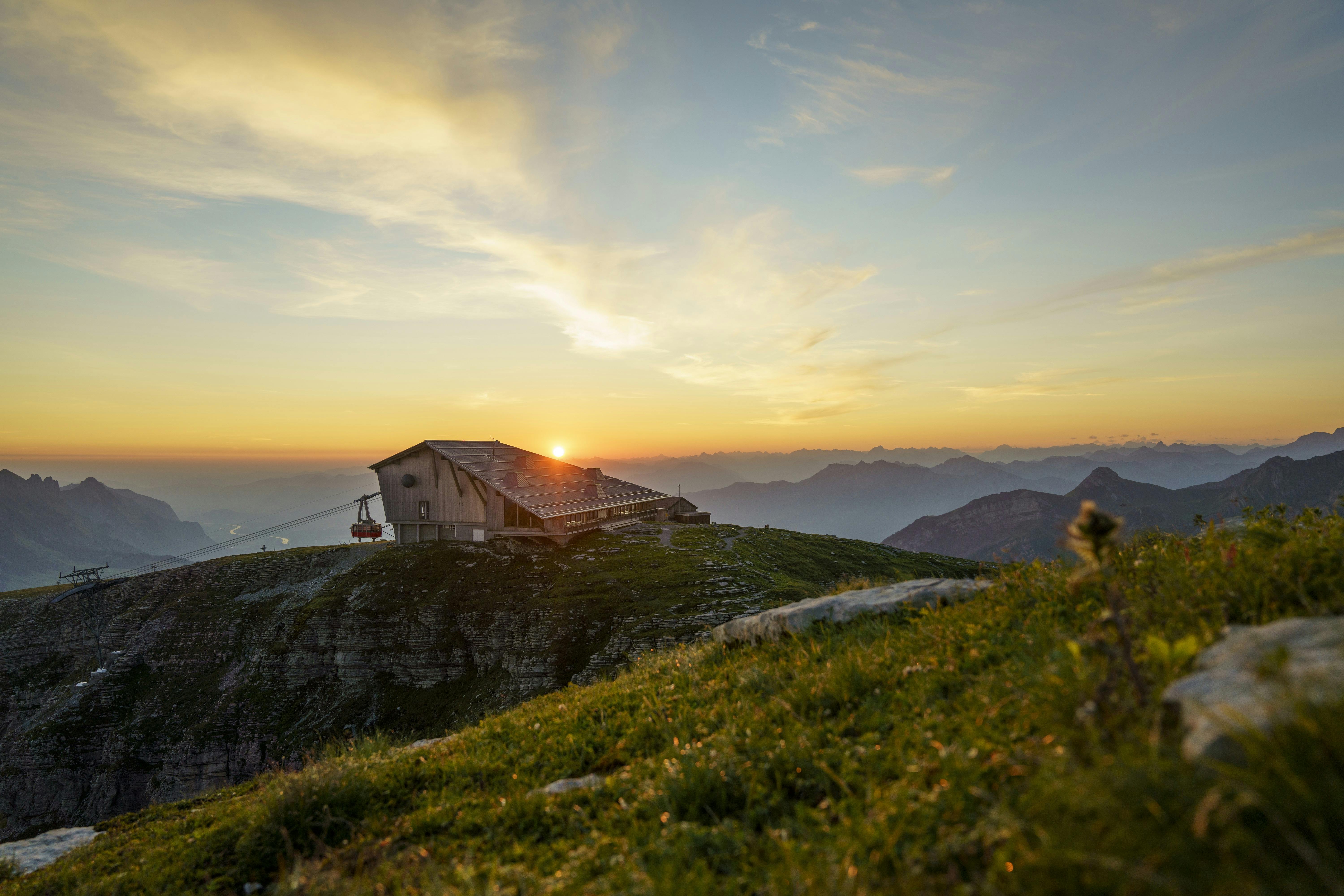 Sunday Sunrise breakfast on the Chäserrugg
