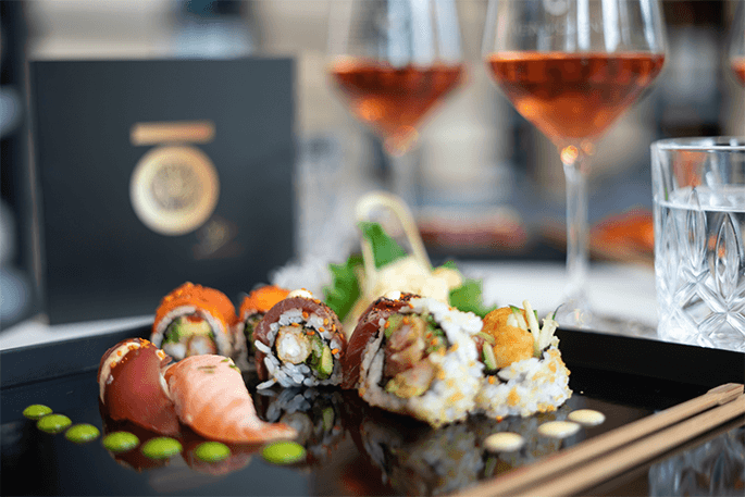 Sushi, Bubbles, Wein & Co. | Weinkeller Birrhard