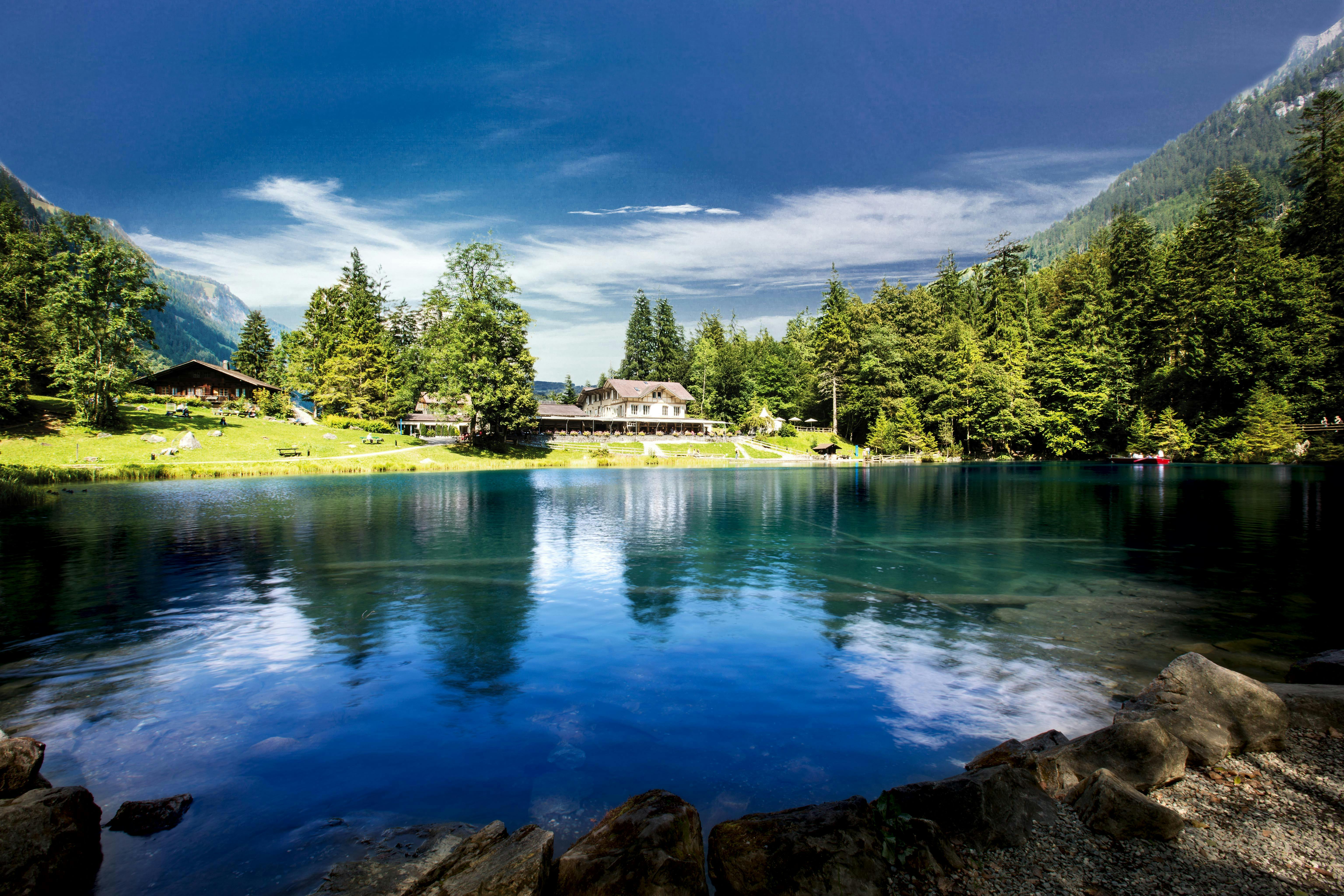 Sunday brunch at the Blausee