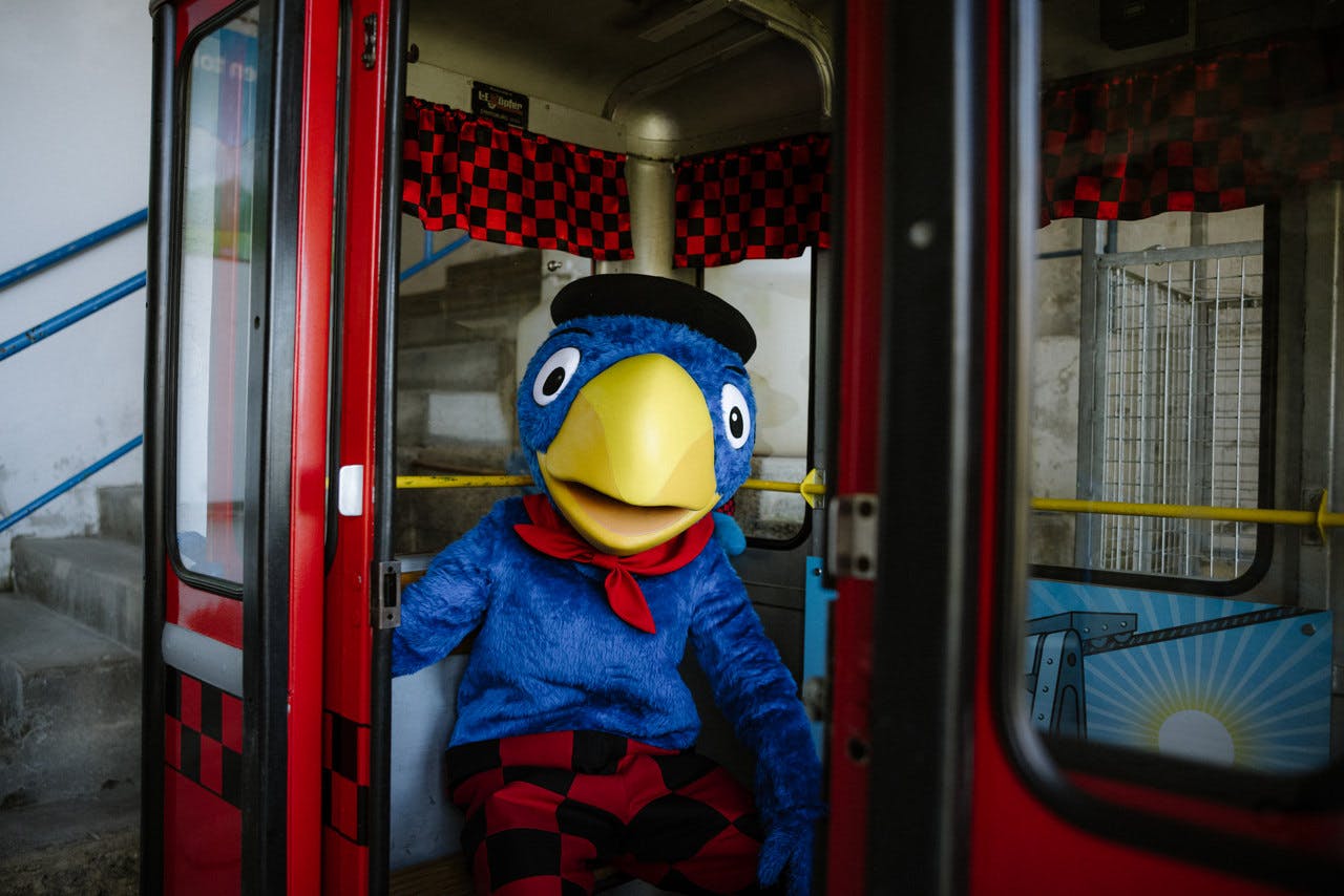 Engstligenalp Globi Luftseilbahn Familienhit