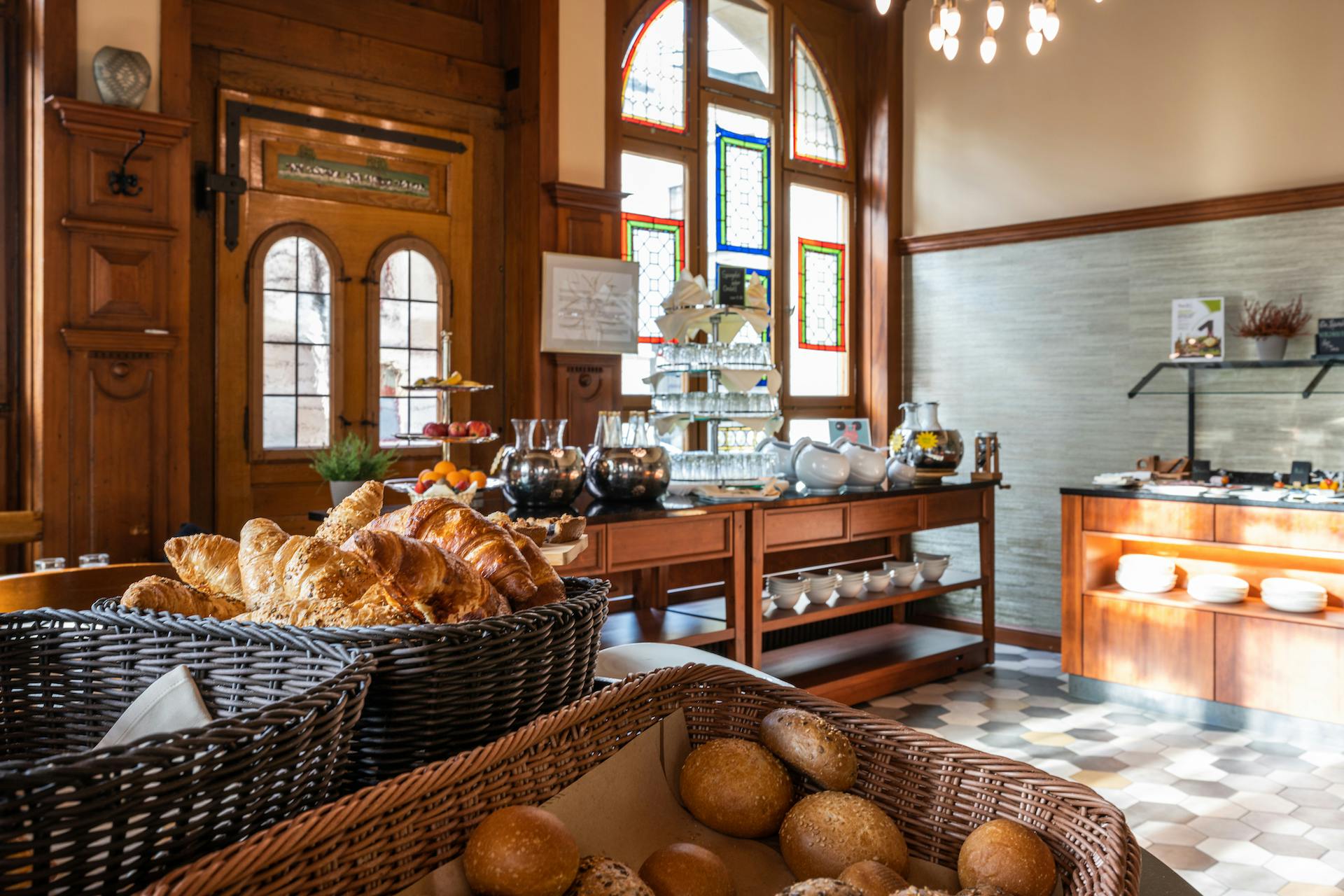 Organic breakfast à discrétion at Hotel GAIA