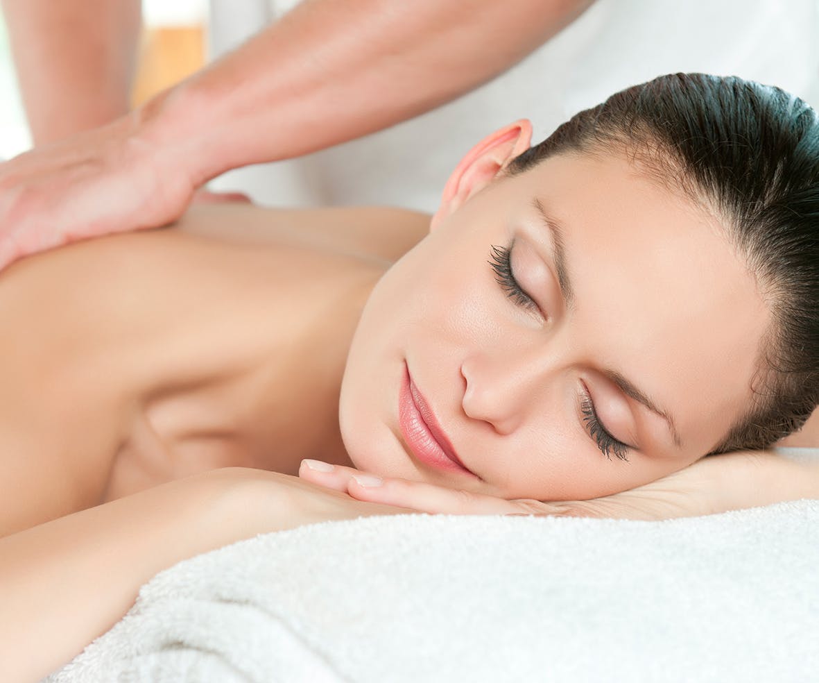 Wellnessanwendung im Grand Hotel National