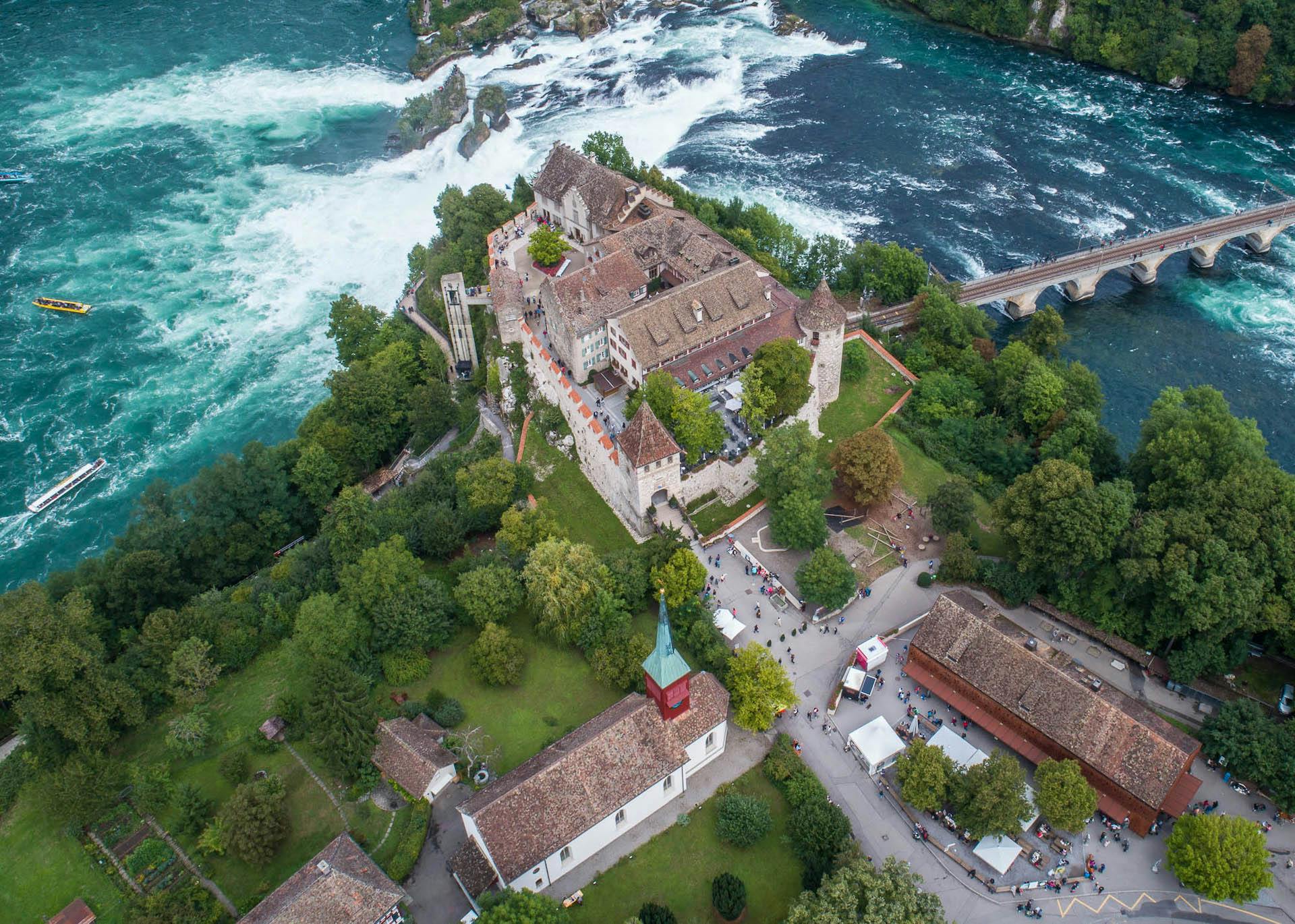 Dinner at castle Laufen