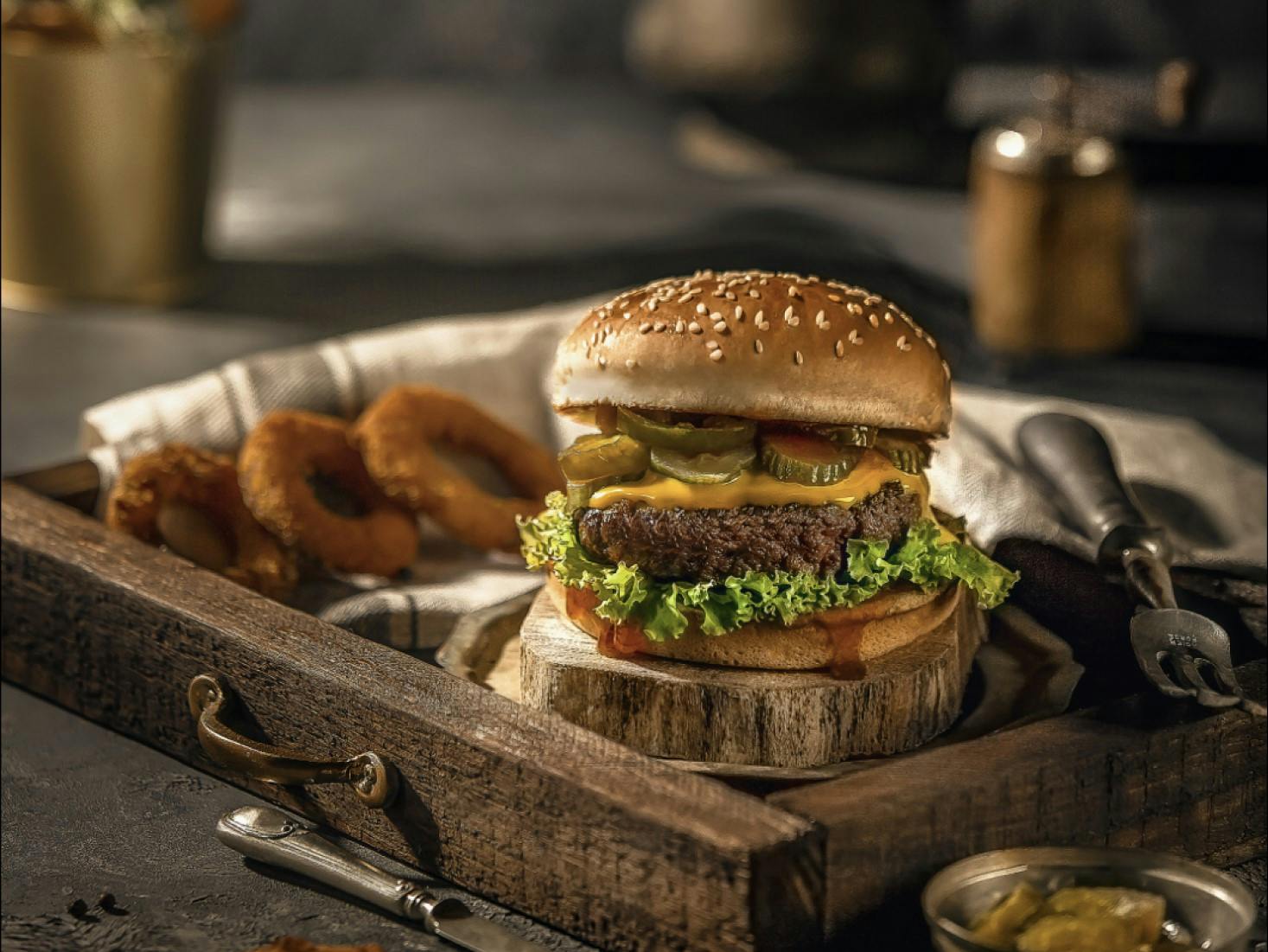 Burger & Pint au Willow Yard Pub