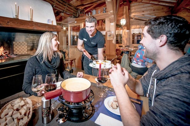 Fondue dans les Heubergen