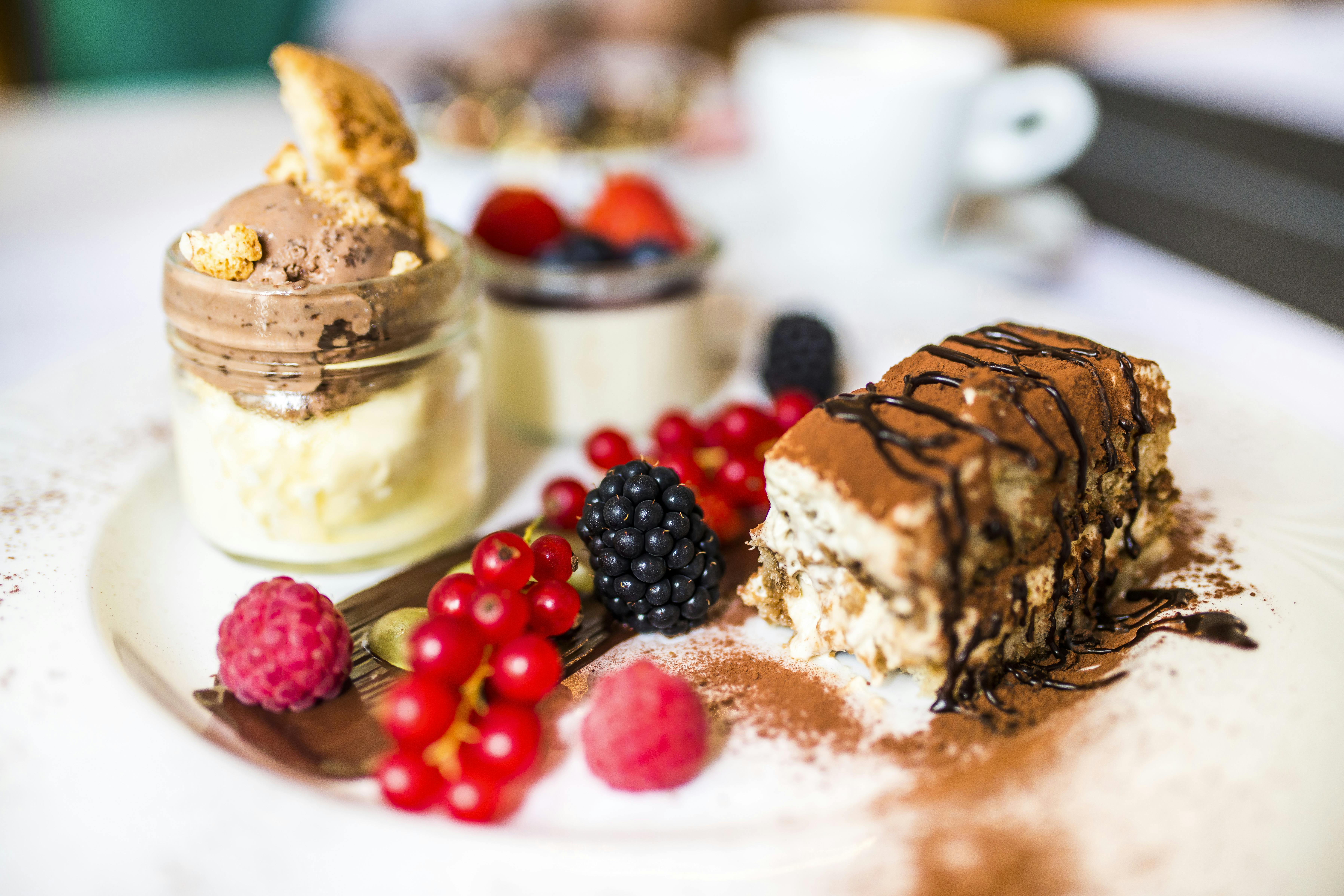 Dessertplatte "la dolce vita" im Gasthaus Krone