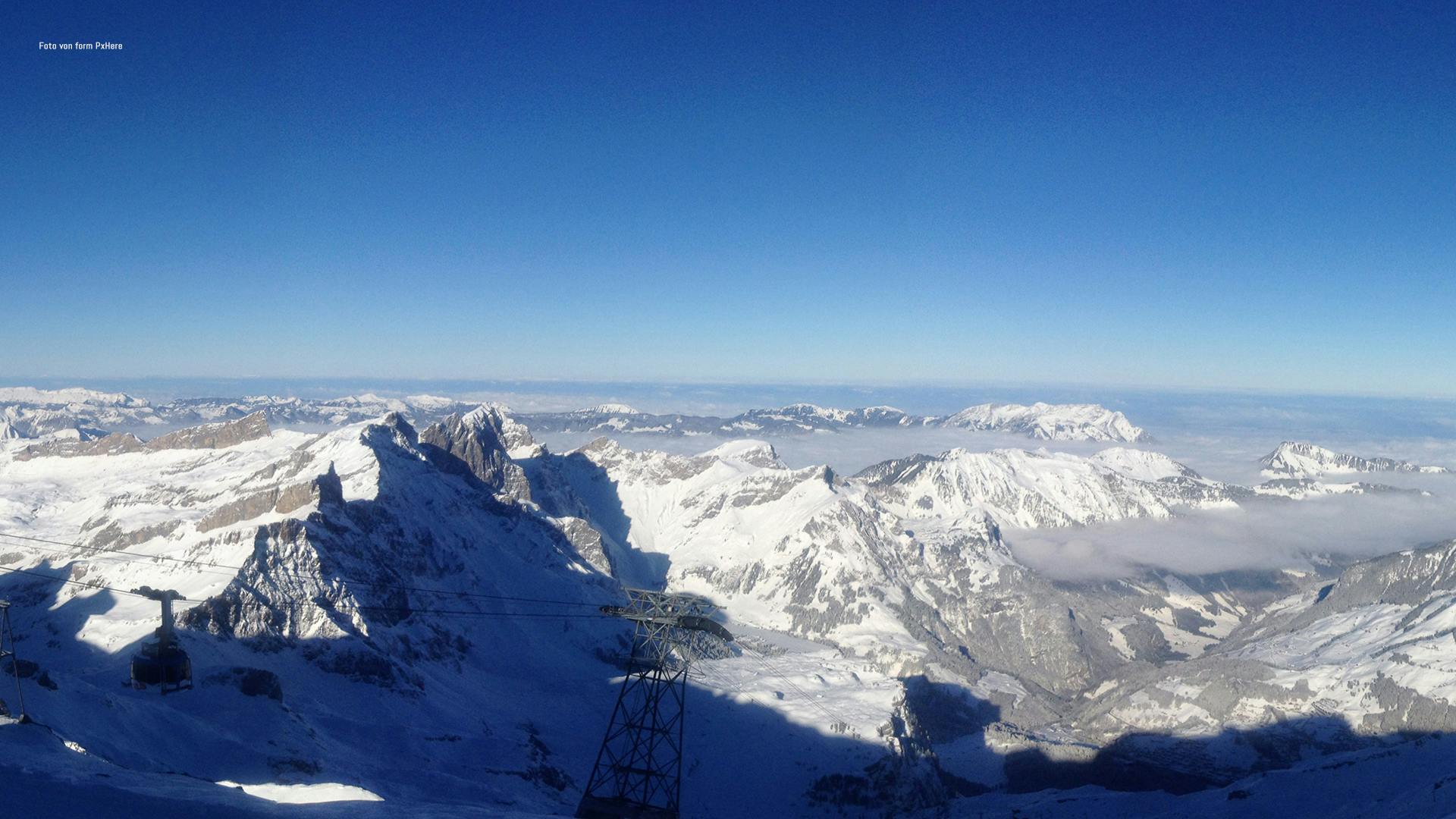 Rundflug über den Titlis