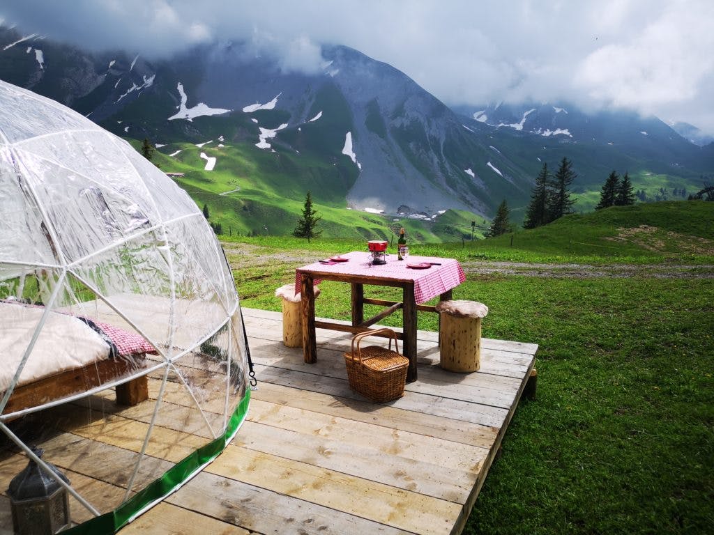 Panorama-Bubble Klewenalpstock
