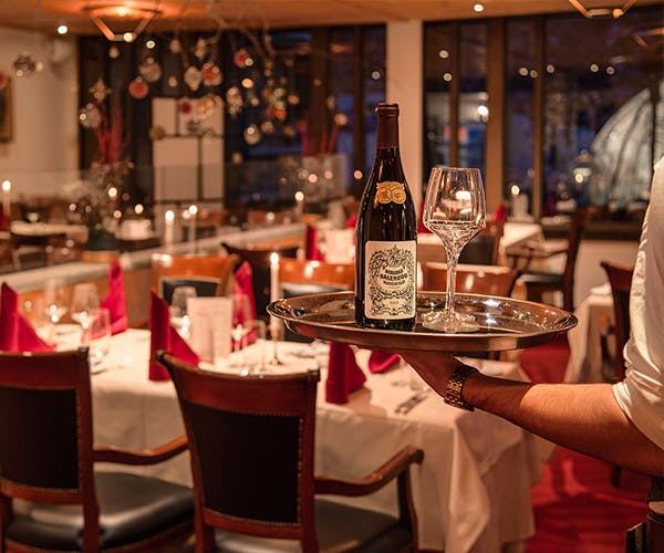 Abendessen im Restaurant Viva