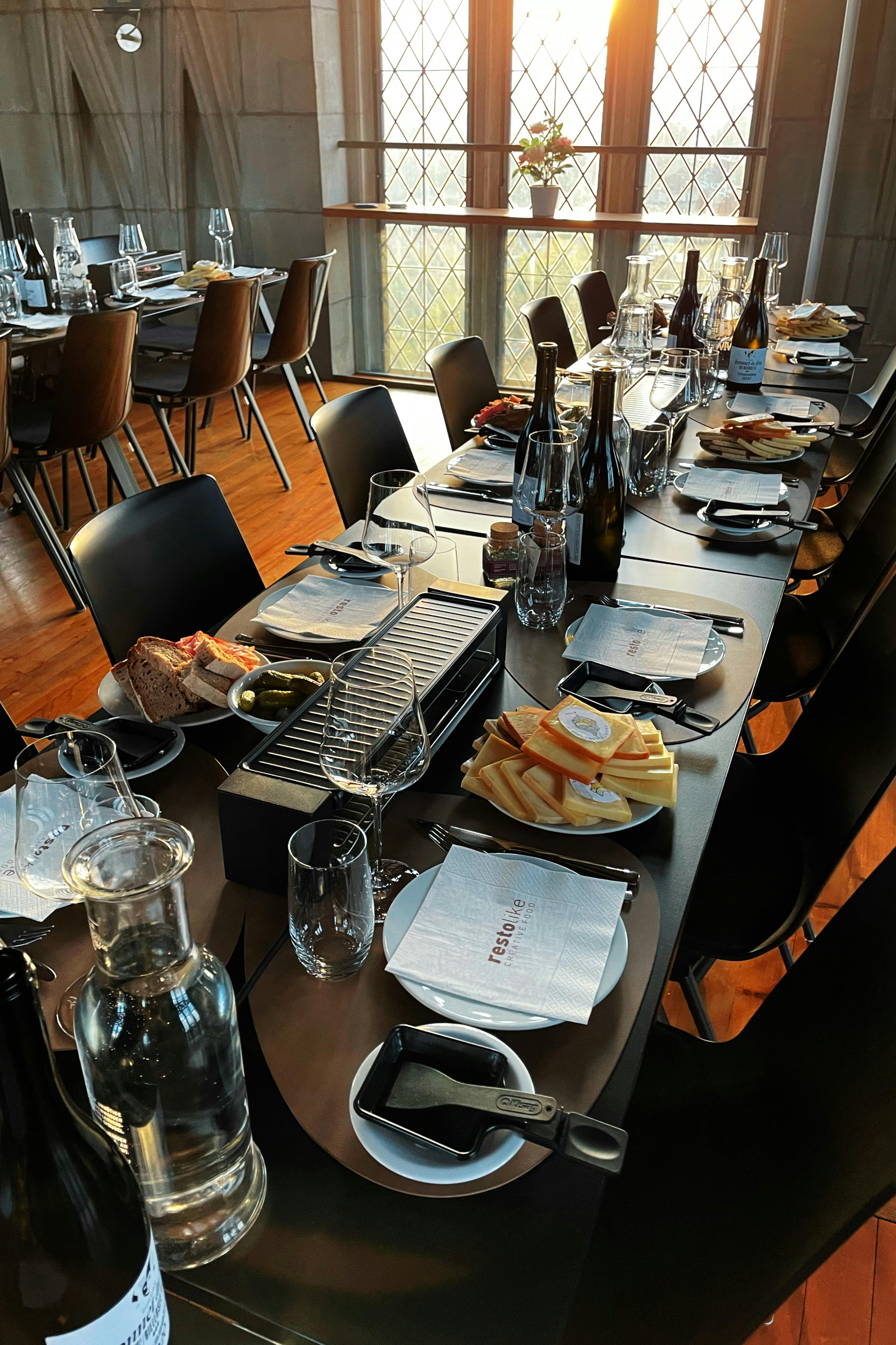 Raclette à discrétion auf dem Berner Münster