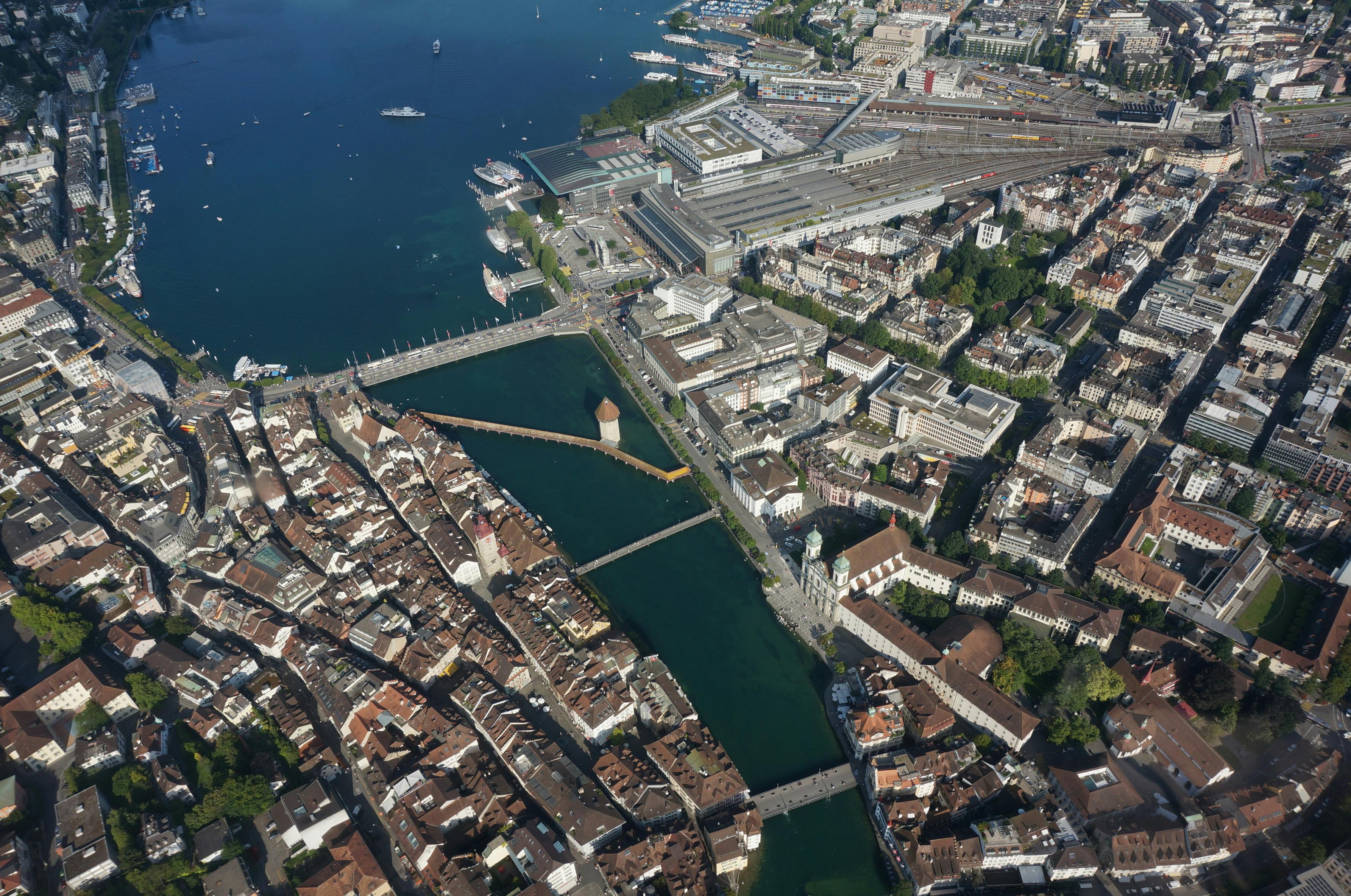 Gutschein Rundflug Luzern