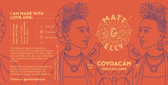 Coyoacán, Mexican Lager 4.8%, Craft Beer