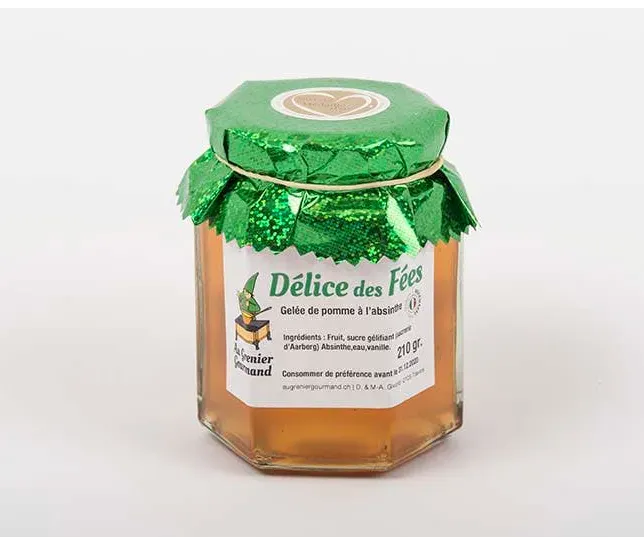 Gelée de pommes à l'absinthe