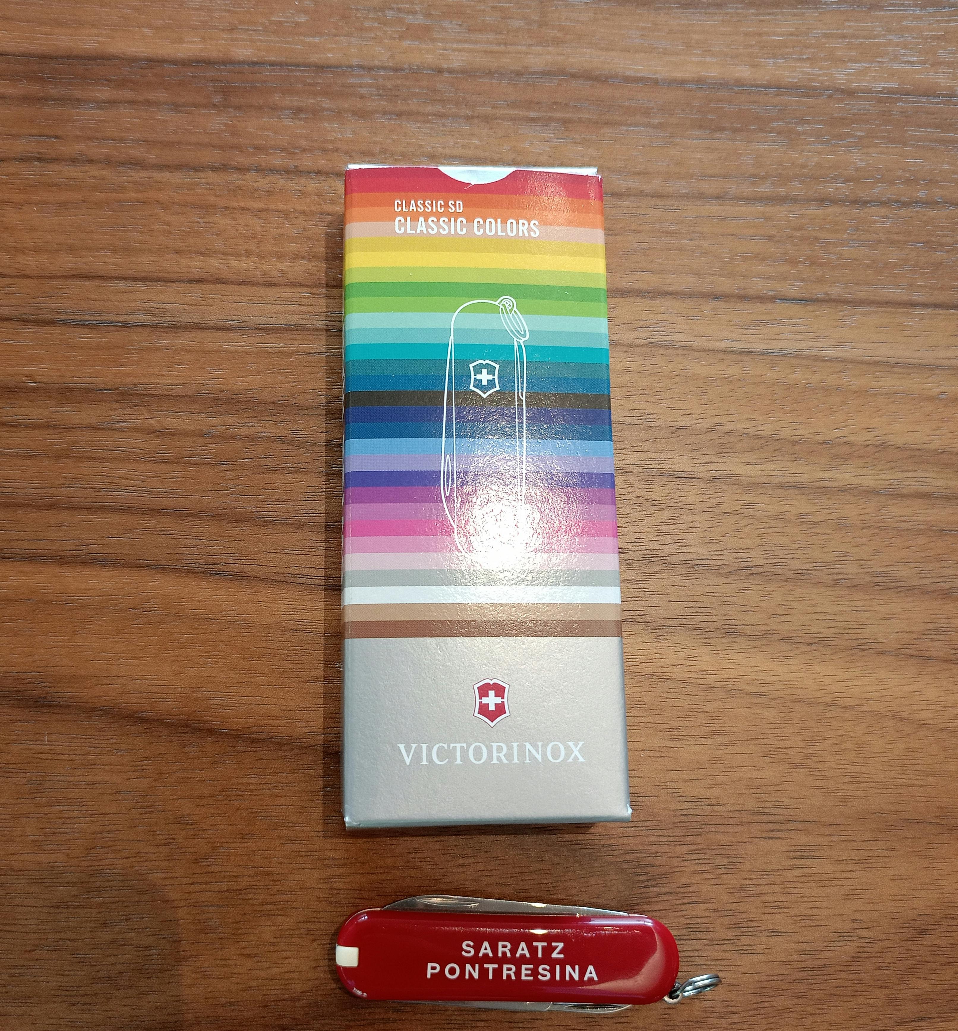 Saratz Taschenmesser (rot)