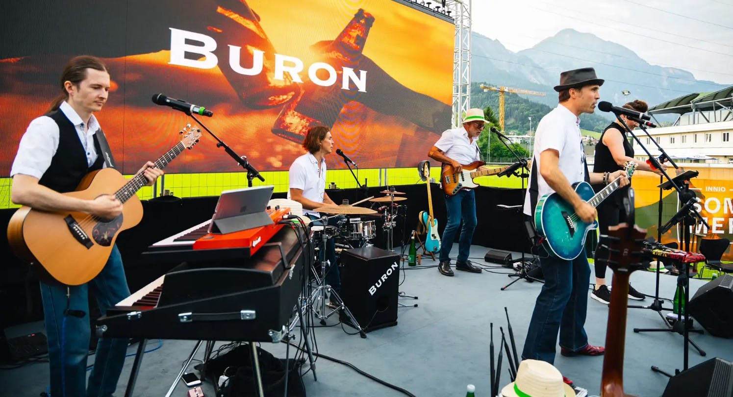 Live-Musik Duo von Buron