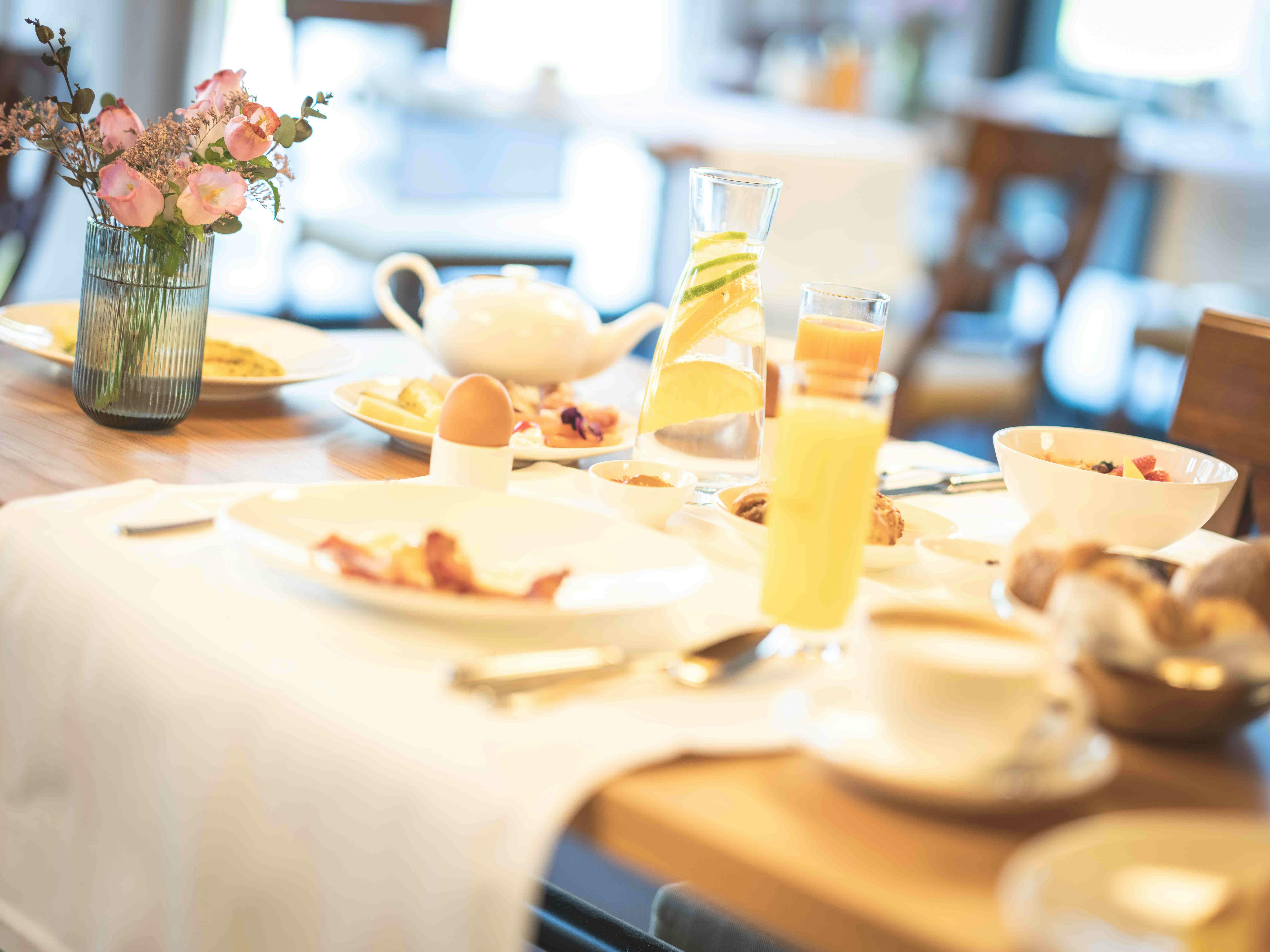 Frühstück im Hof Weissbad