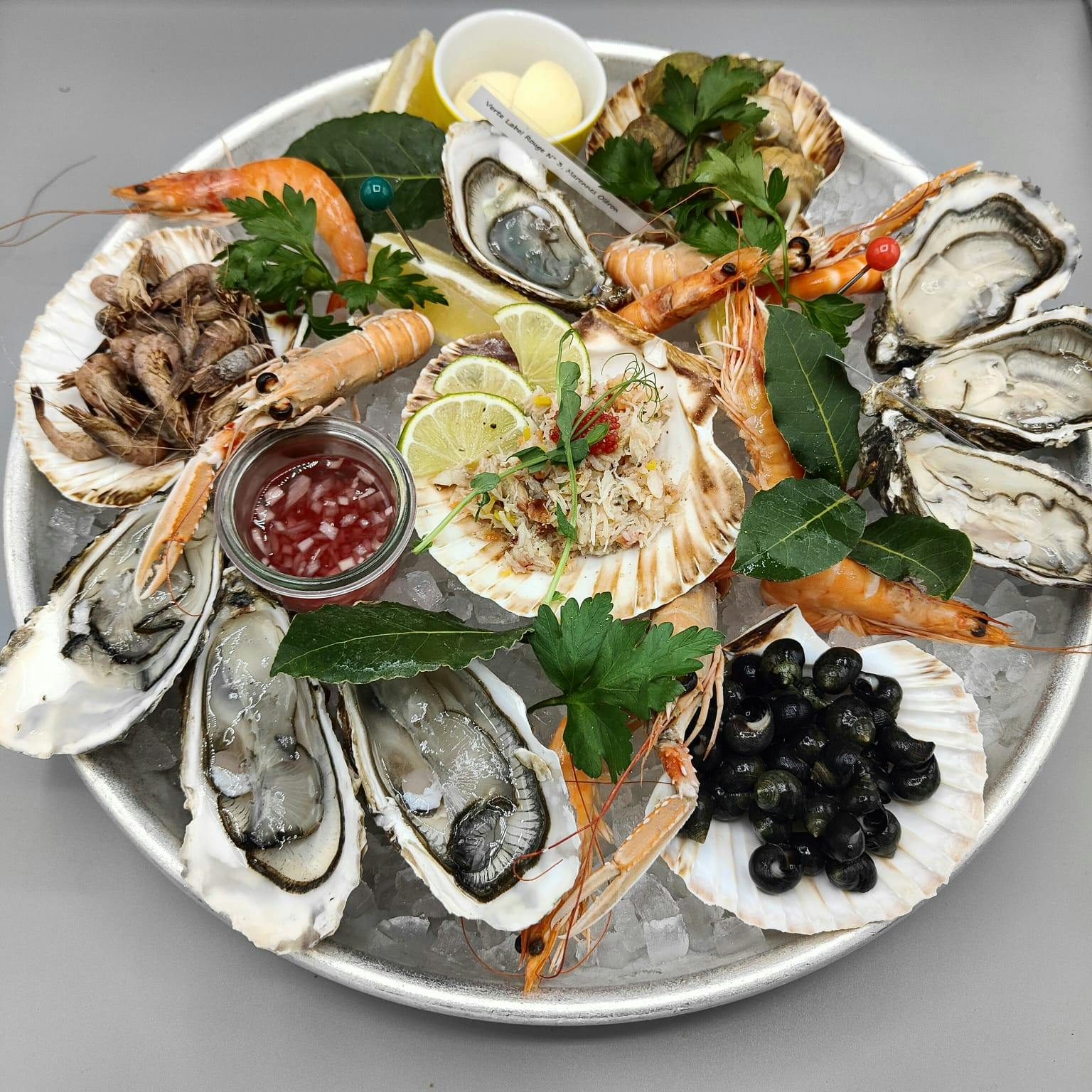 Plateau de Fruits de mer « Royal Astra »