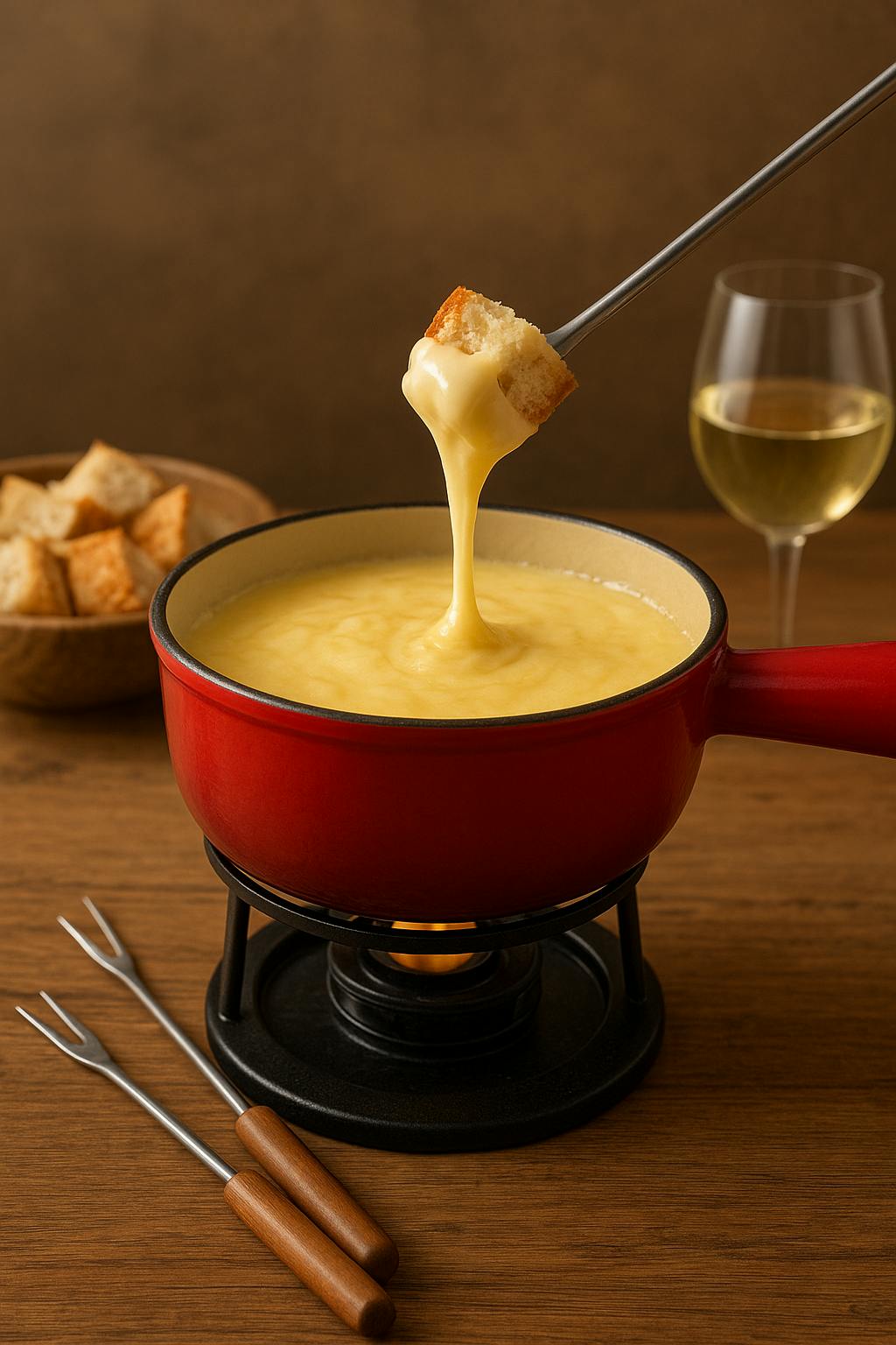 Fondue-Iglu & "Weg der 1000 Lichter"