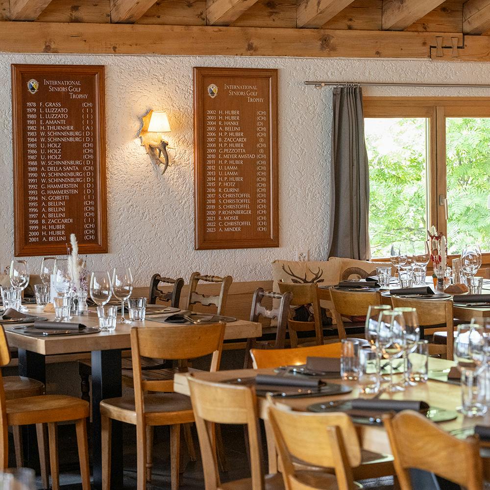 Wertgutschein Golfrestaurant Samedan