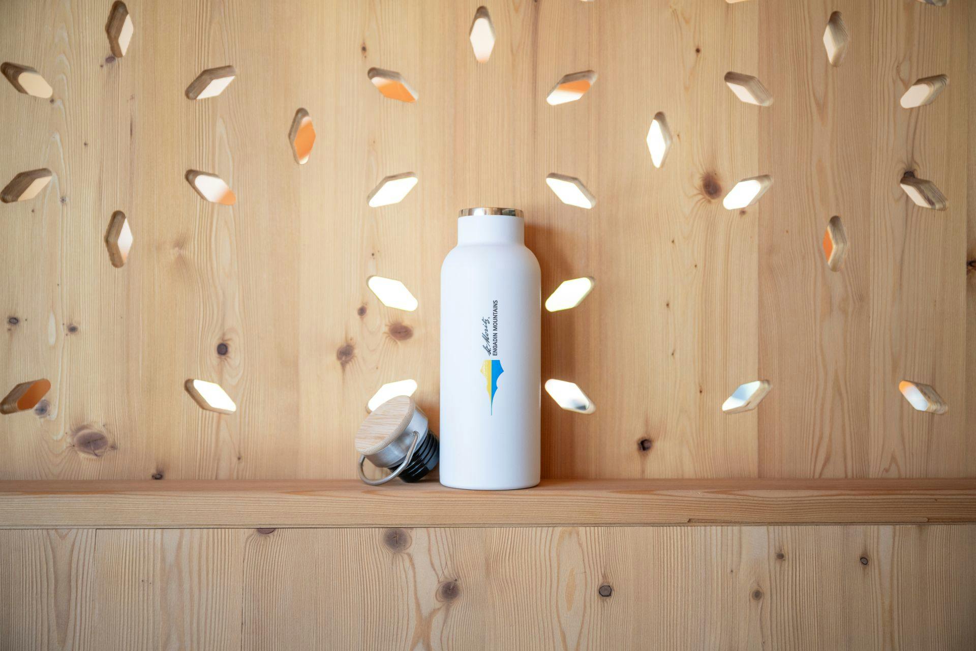 Mountains thermos flask