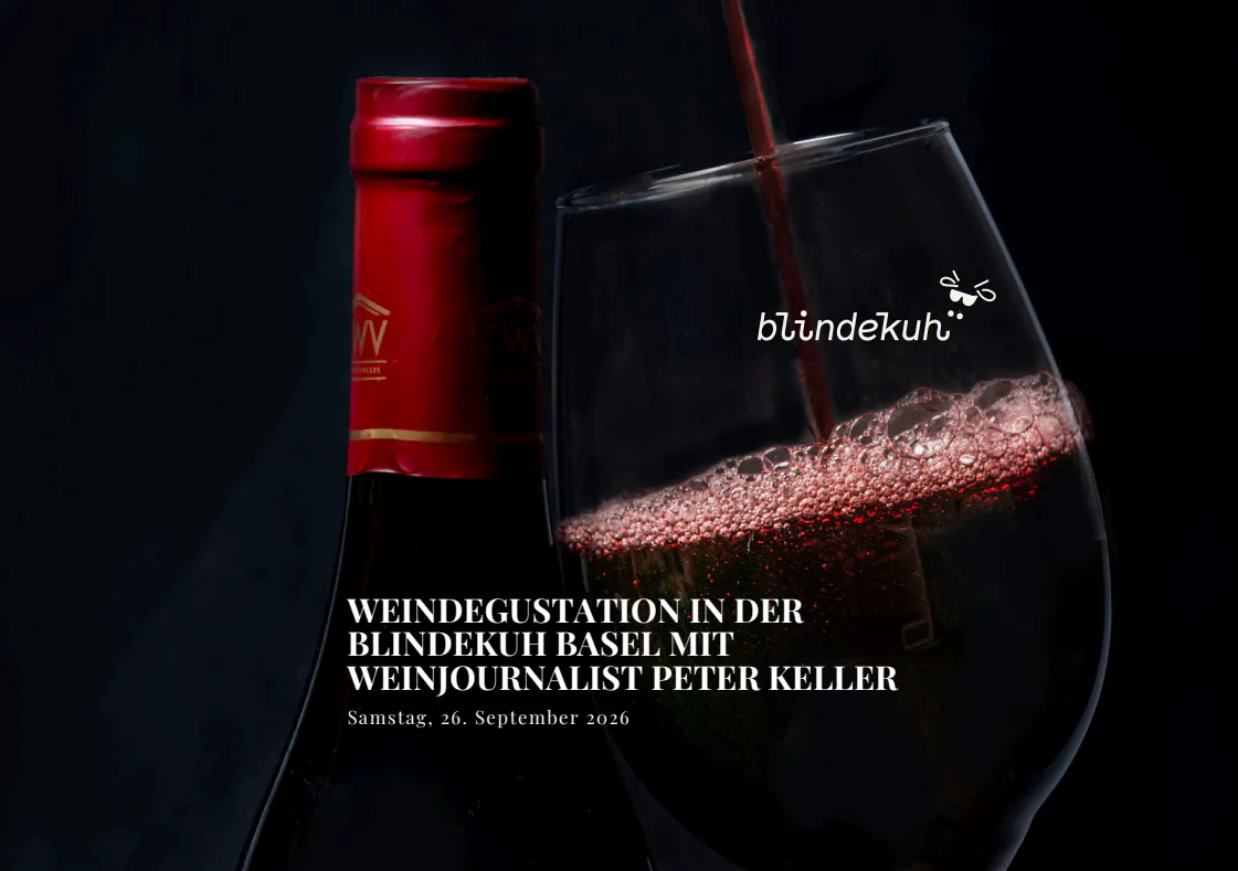 Exklusive Wein-Degustation in der blindekuh Basel mit Peter Keller