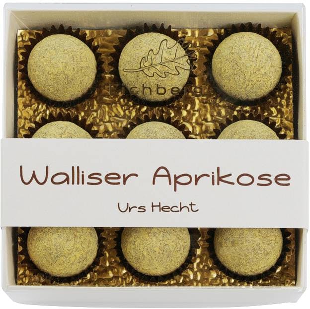 Walliser Aprikose-Truffes 9 Stk.