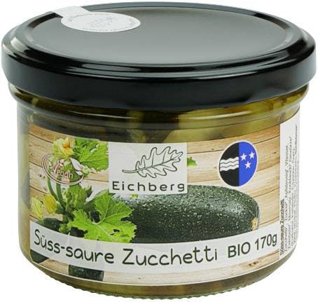 Zucchetti süss-sauer BIO 170g