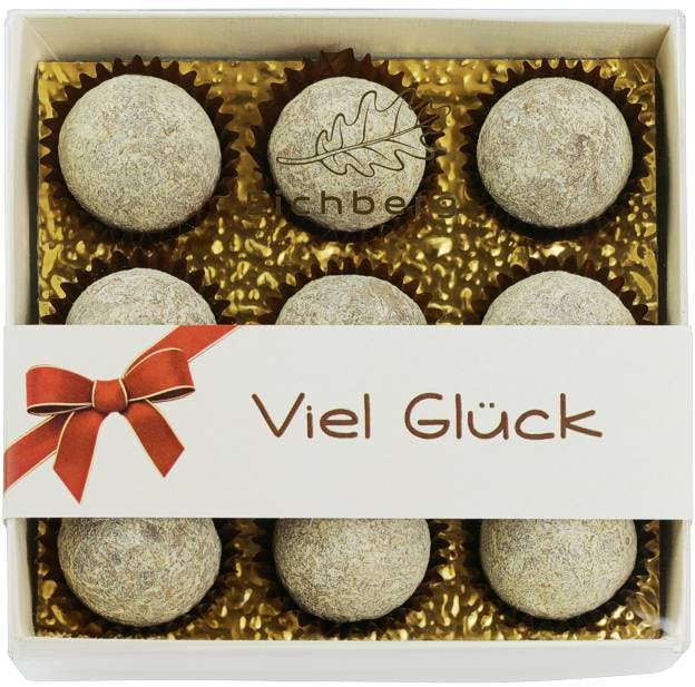 Viel Glück / Champagner-Truffes 9 Stk.