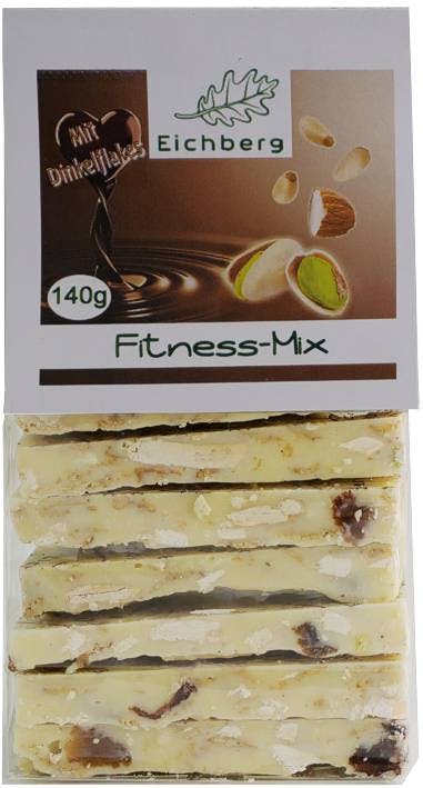 Bruchschokolade Fitness-Mix 140g