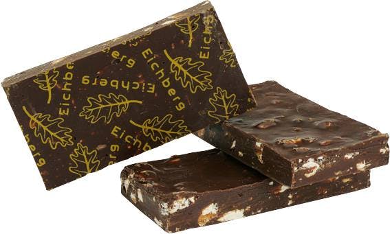 Bruchschokolade Amande-Vanille 140g