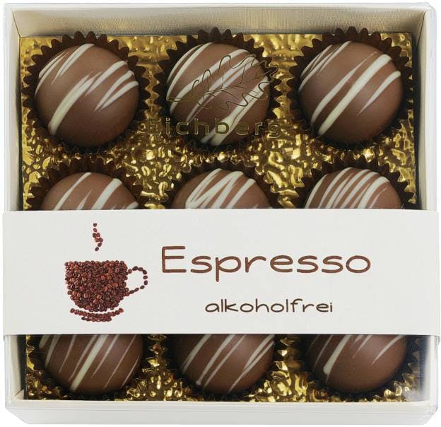 Espresso-Truffes (ohne Alkohol) 9 Stk.