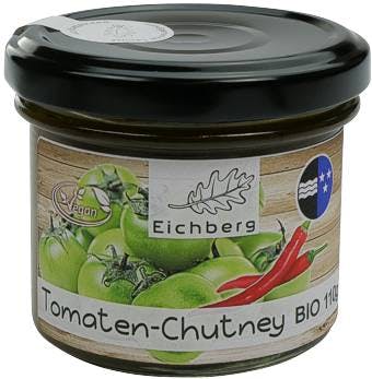 Grünes Tomaten-Chutney BIO 110g
