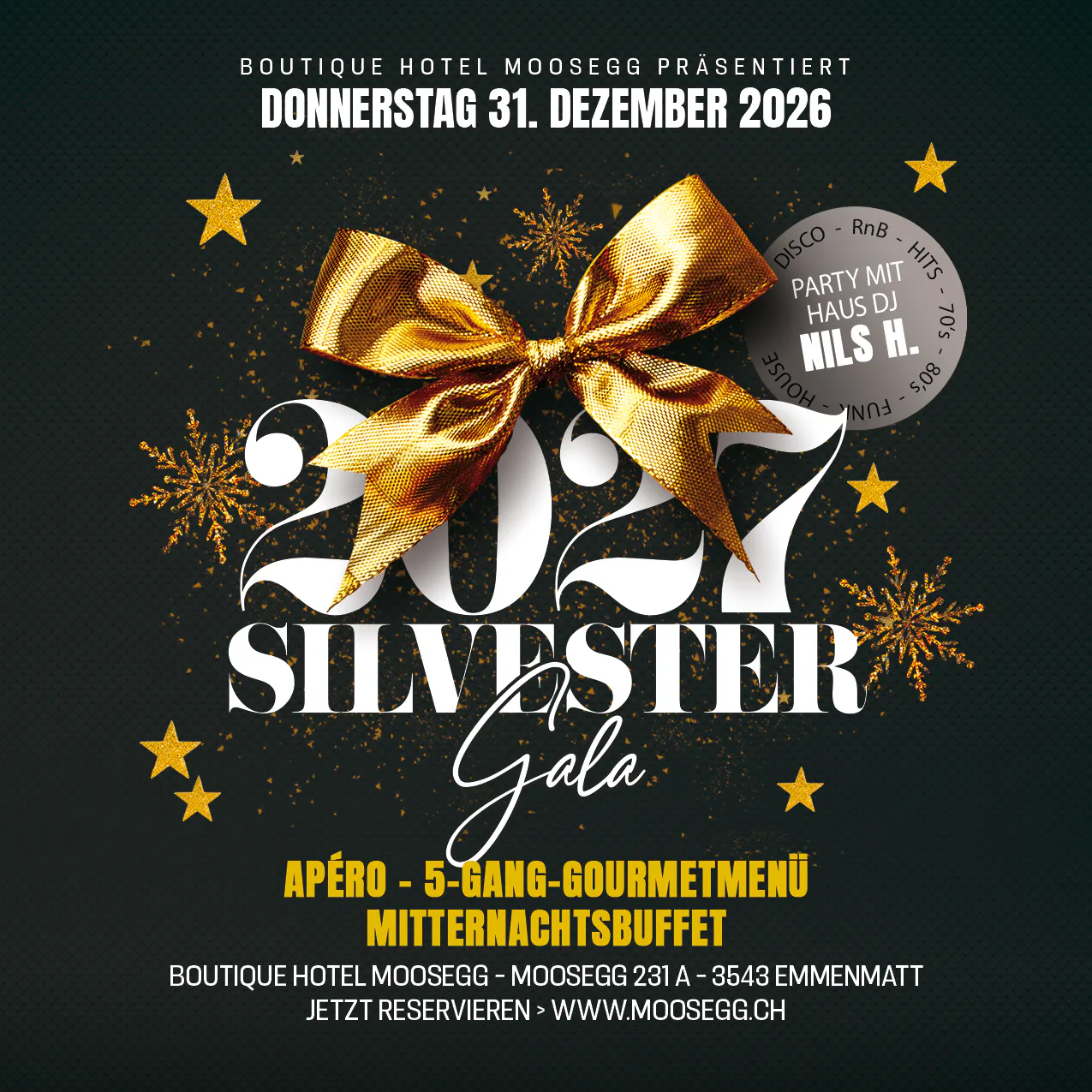 Silvester-Gala 2026