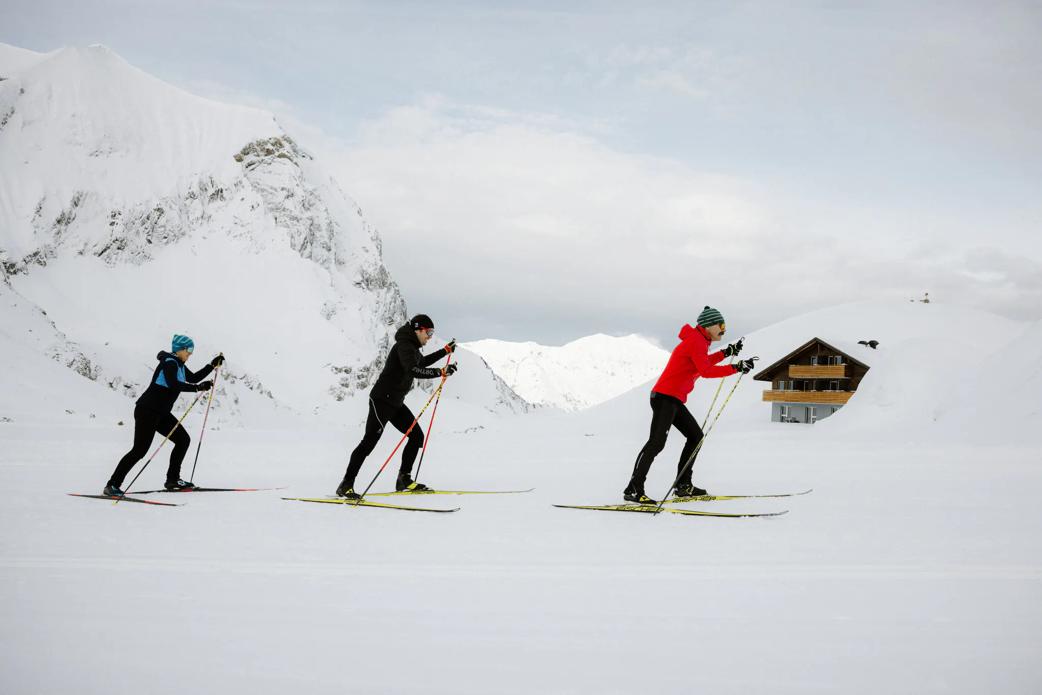 Journée d'initiation au ski de fond avec raclette