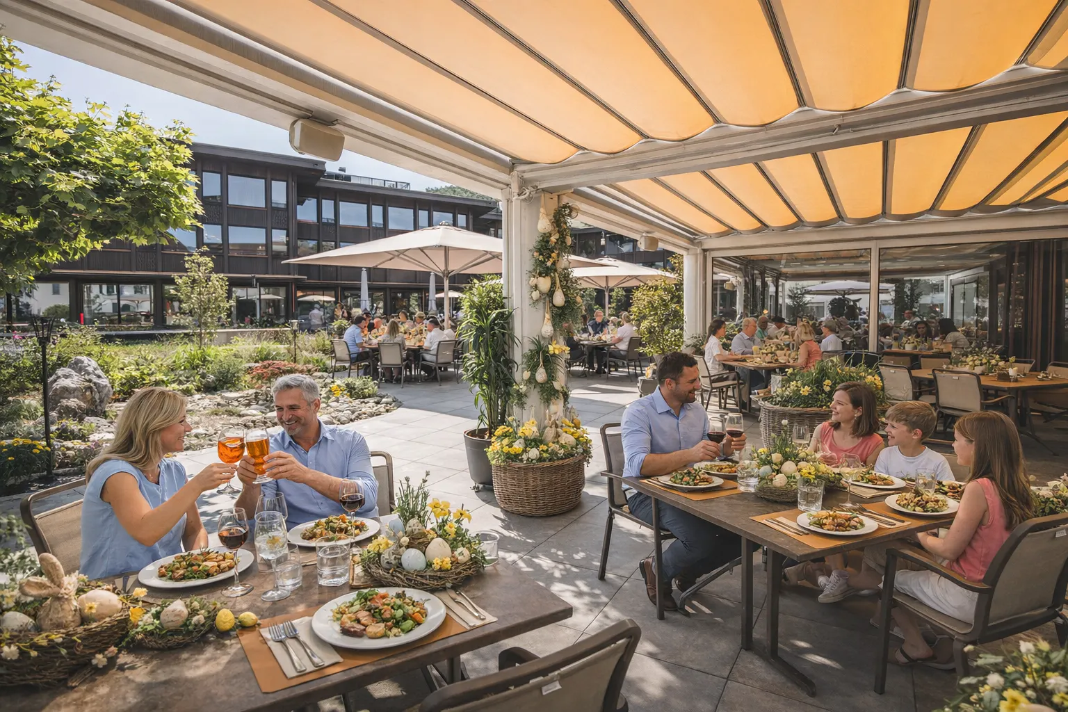 Festliches Oster-Mittagsmenu im Restaurant Höfli am Karfreitag