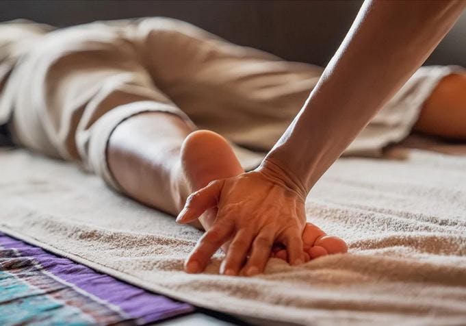 Traditionelle Thai Fussmassage 60 Minuten