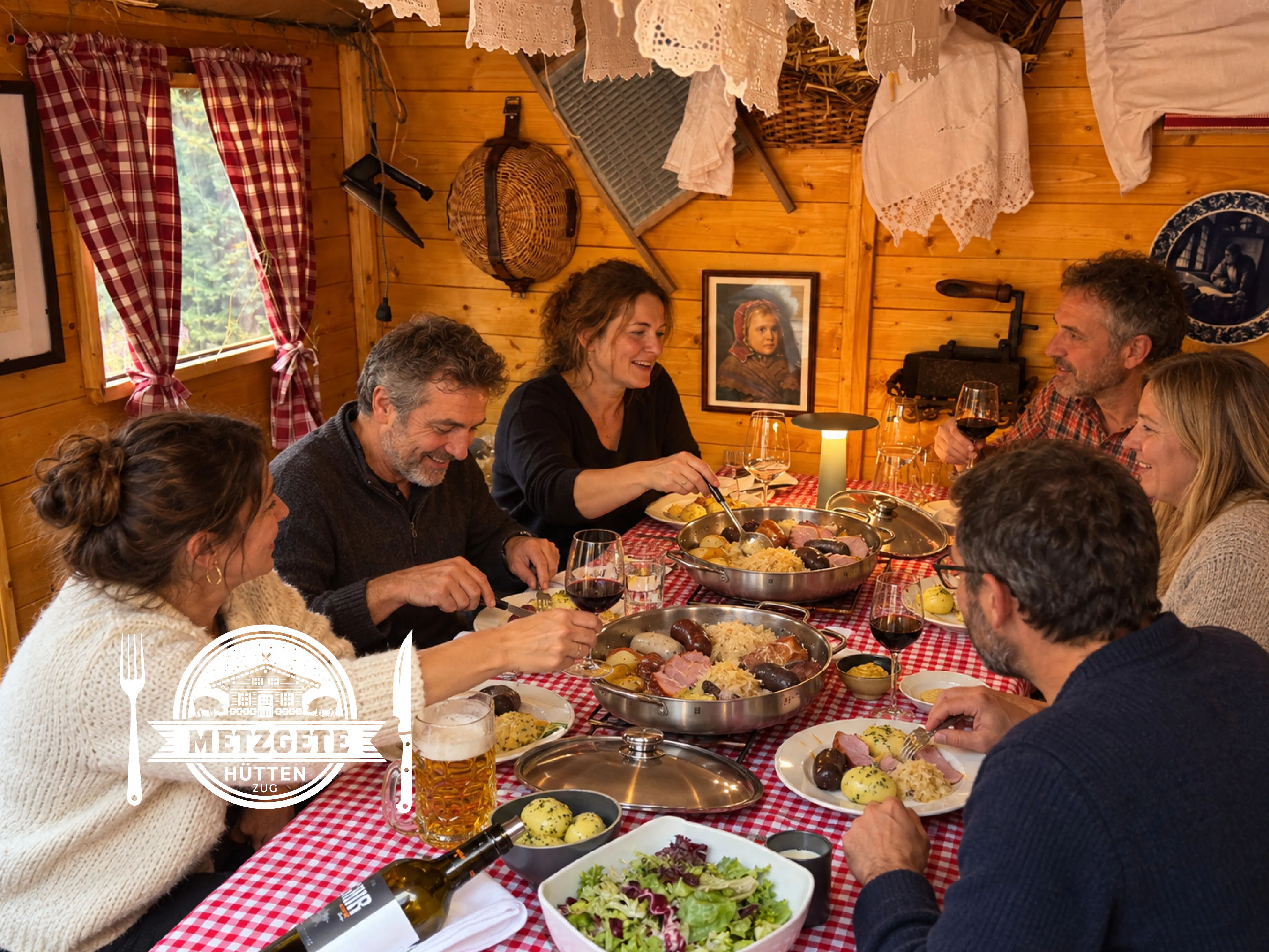 Les chalets de Metzgete à Zoug
