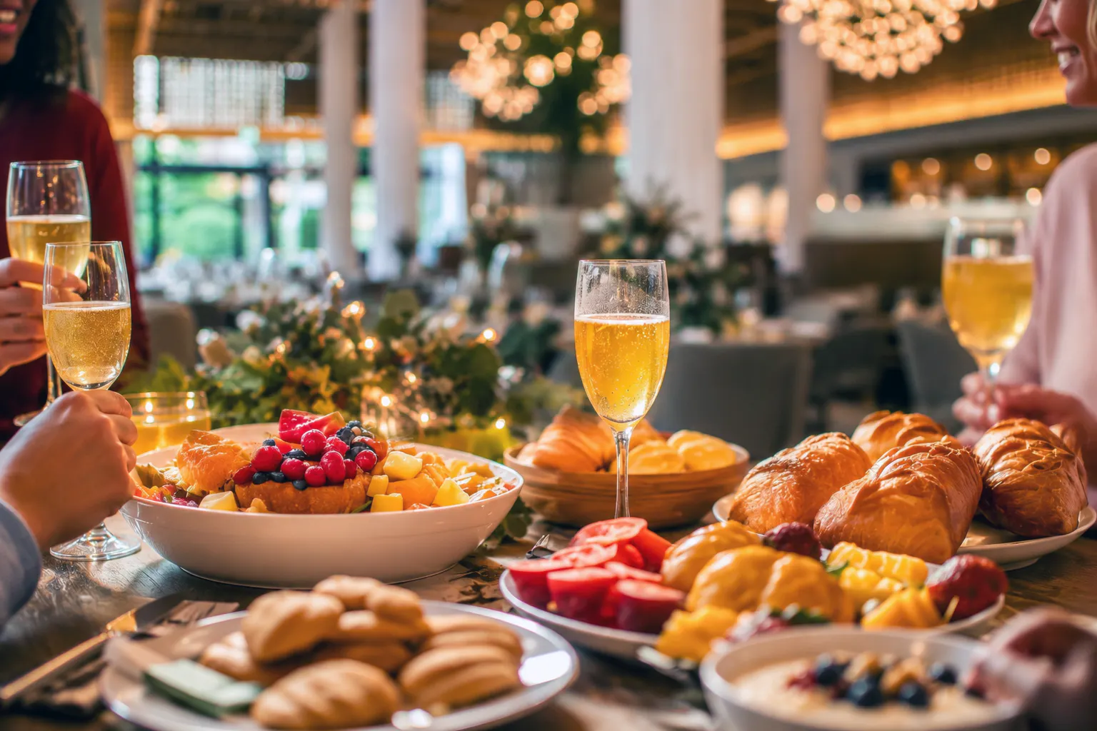 Sonntagsbrunch <br>im aigu Restaurant